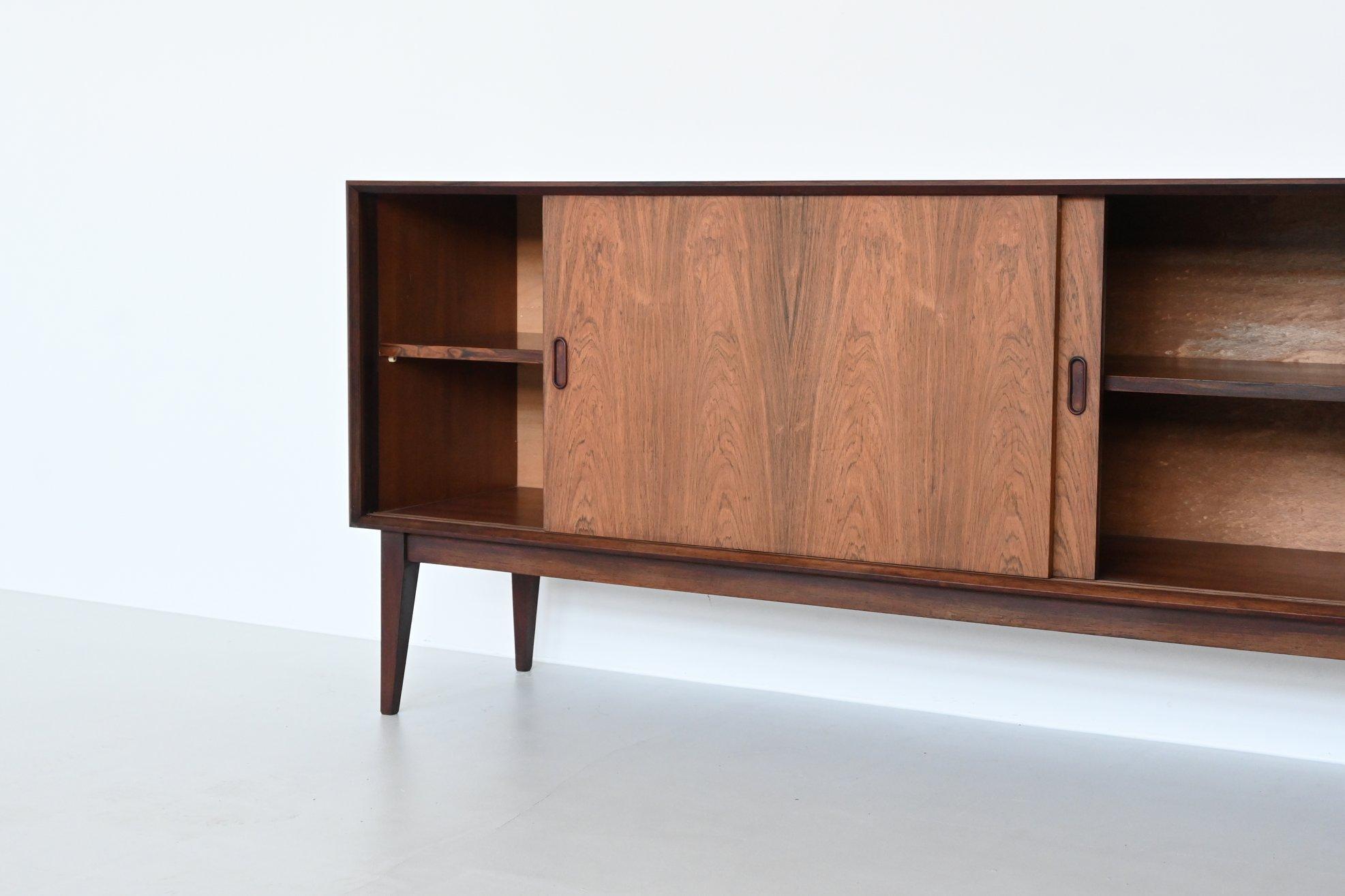 Dutch Topform large sideboard in rosewood Mid-Century The Netherlands 1960
