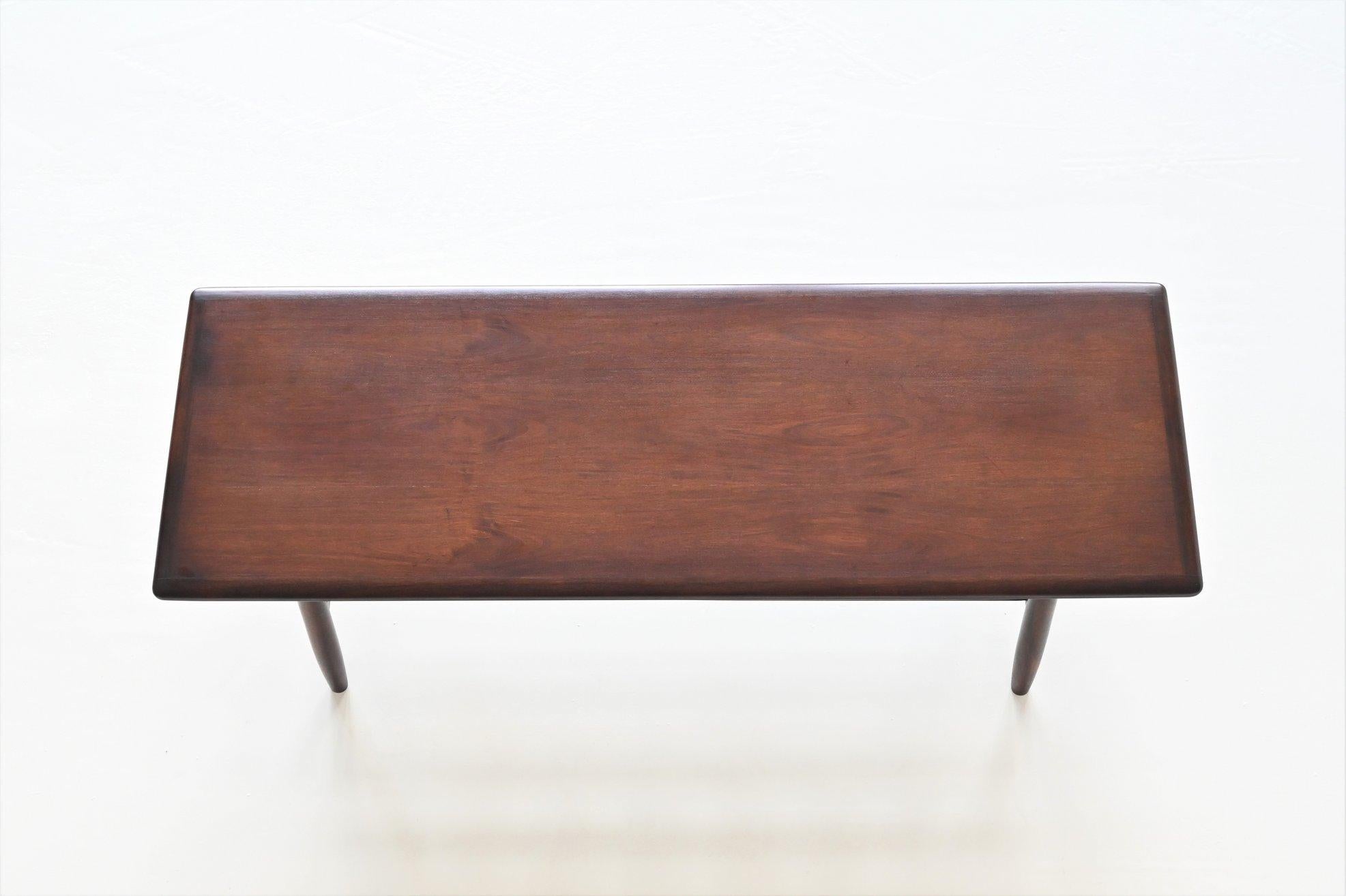 Topform Rosewood Coffee Table the Netherlands, 1960 5