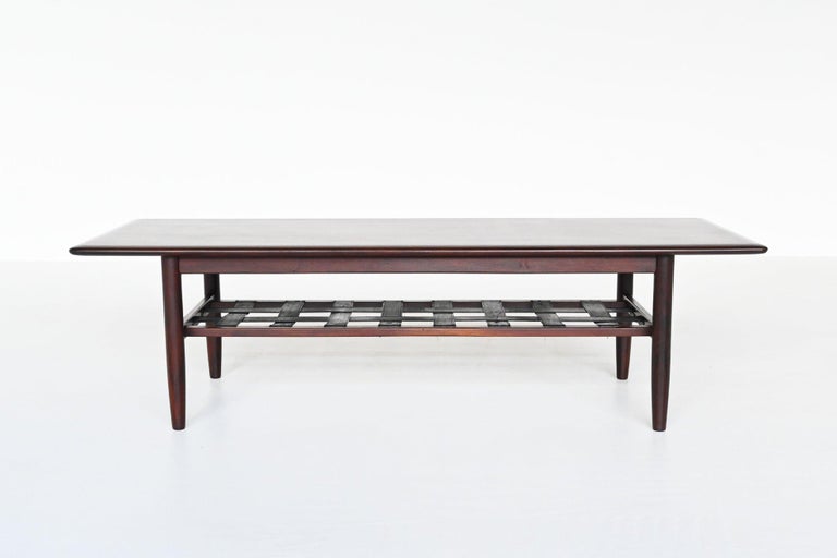 Topform Rosewood Coffee Table the Netherlands, 1960 at 1stDibs