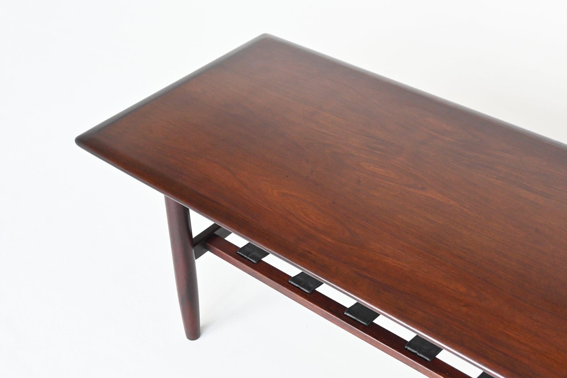 Dutch Topform Rosewood Coffee Table the Netherlands, 1960