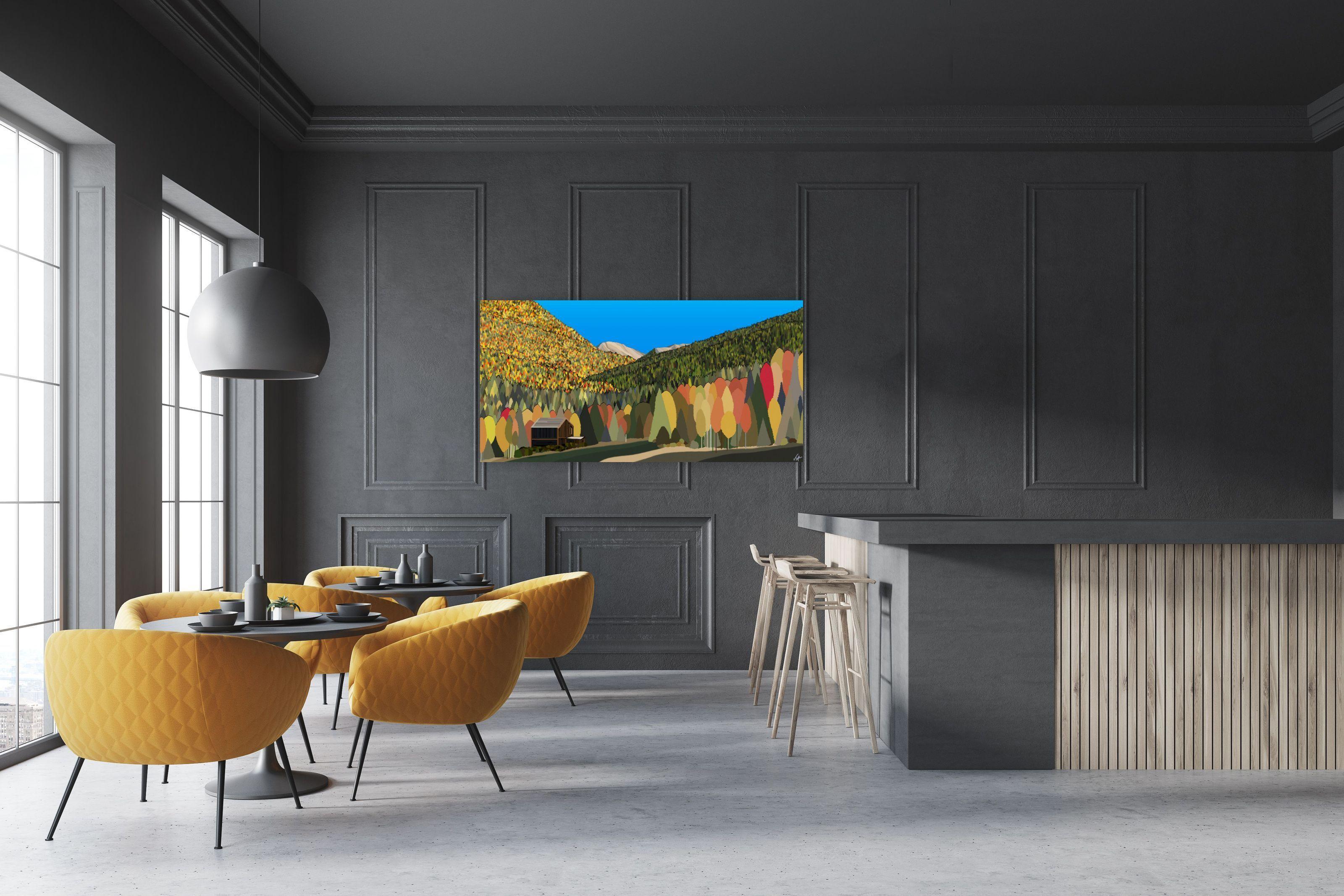 Ashcroft, Modern Impressionist Landscape Painting, Colorado, Mountains, Ltd Ed For Sale 1
