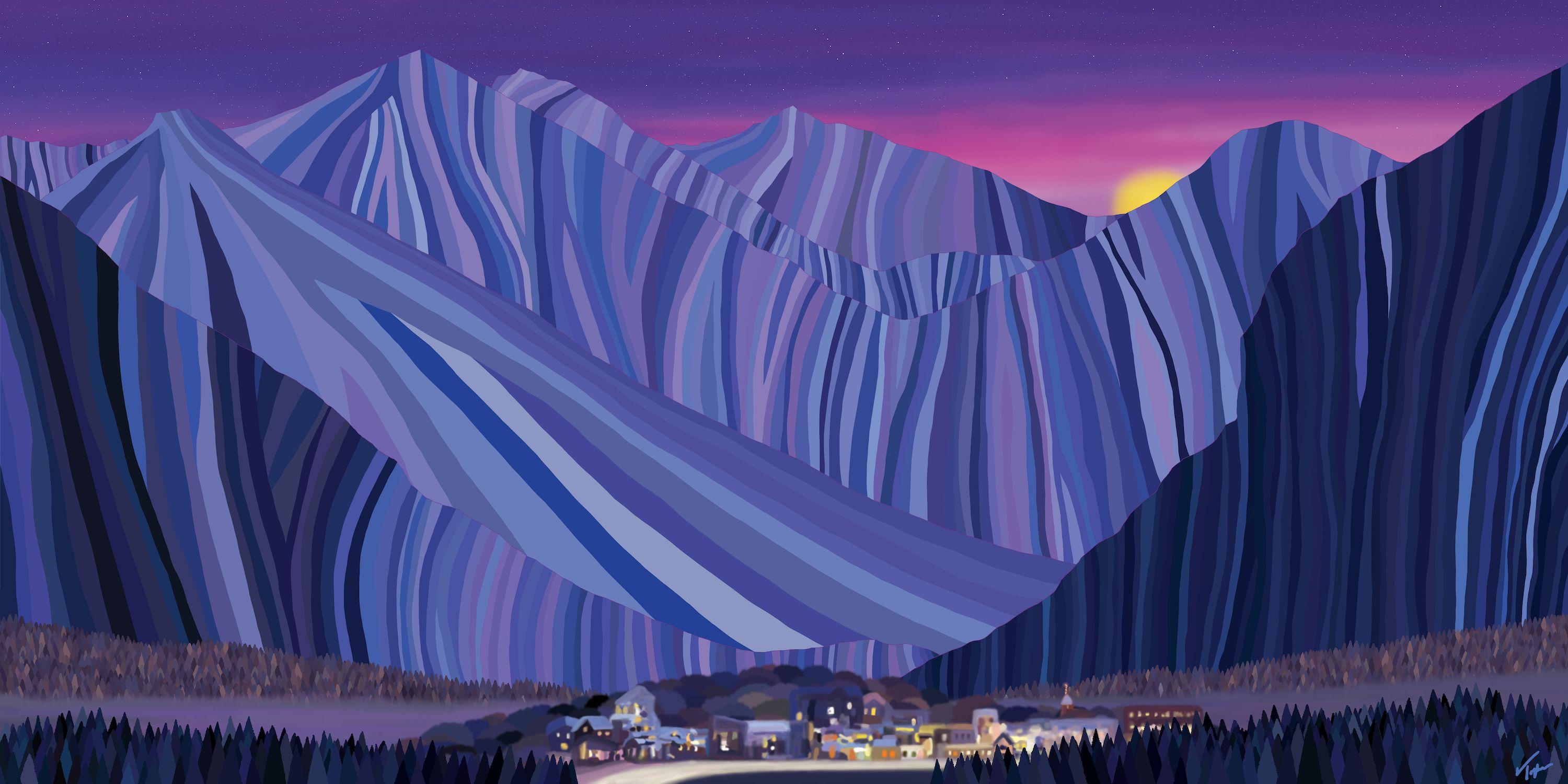 Topher Straus - Garden of the Gods, Modern Impressionist Landscape ...