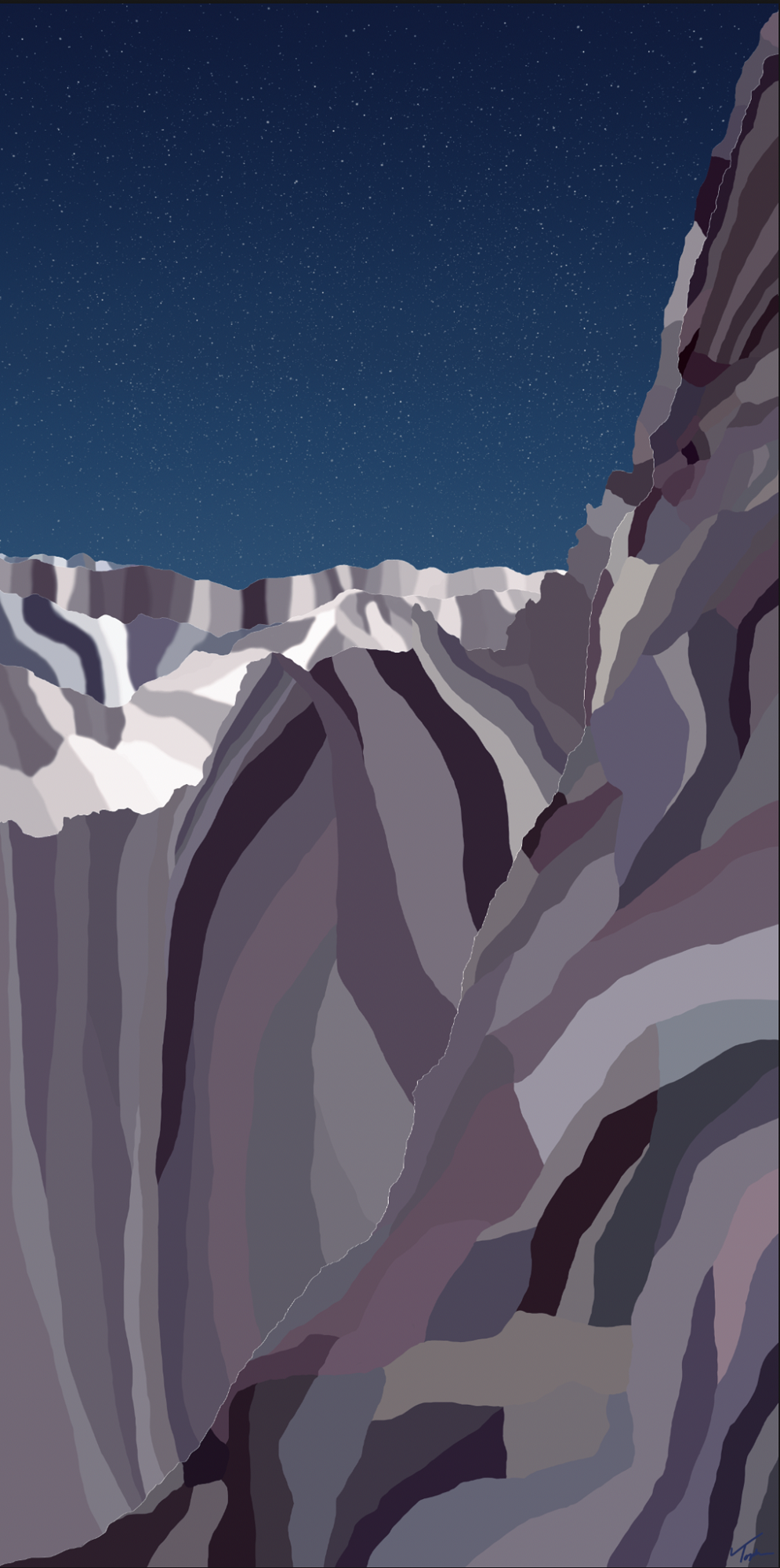 El Ascenso, Longs Peak, Pintura Impresionista de Paisaje (Edición Limitada)