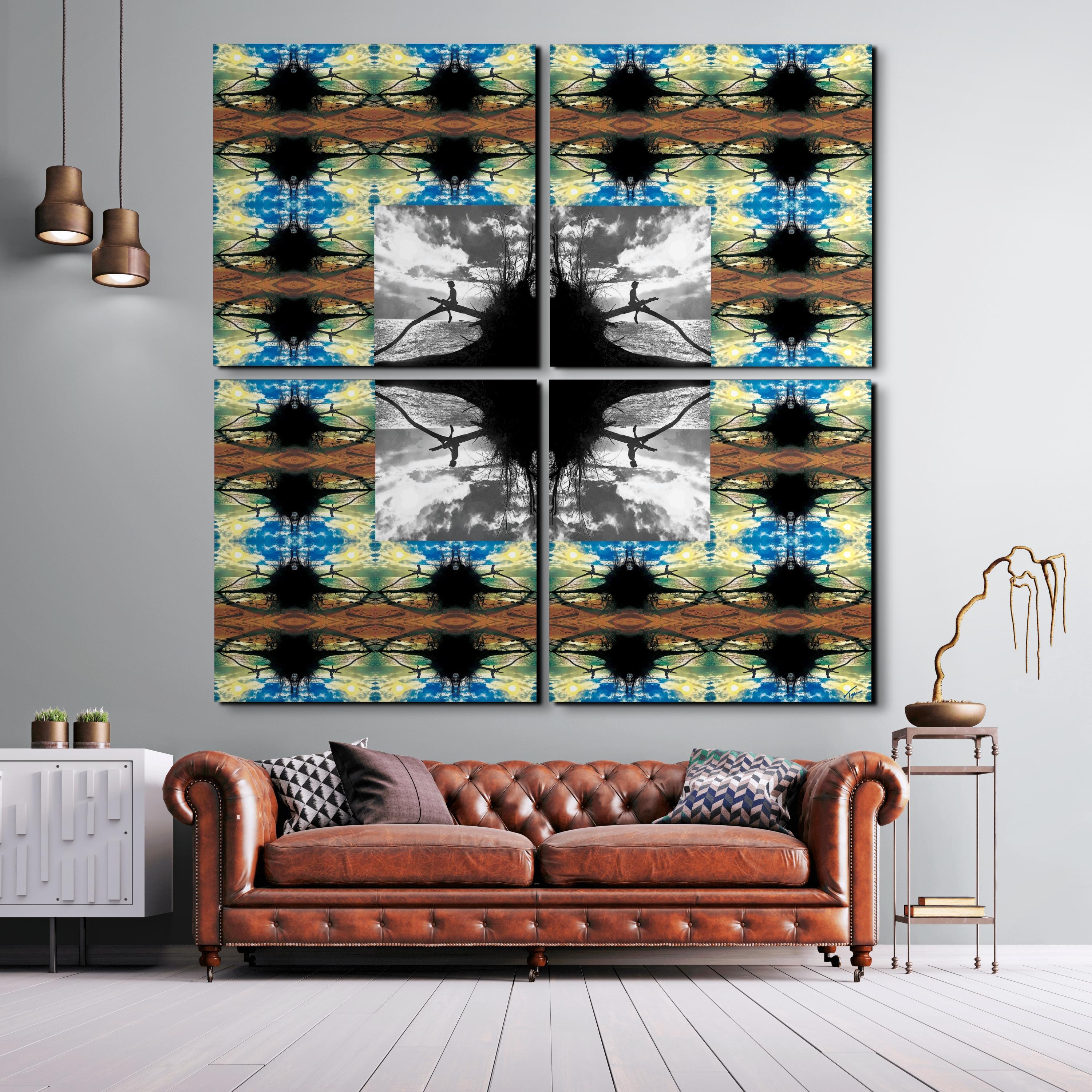 Paia, Contemporary Surrealist Natural Photo Collage, 2022, Original - Photograph by Topher Straus