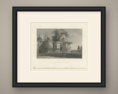 Topkapi Palace Fourth Court, Istanbul after W.H. Bartlett, Engraving, circa 1838