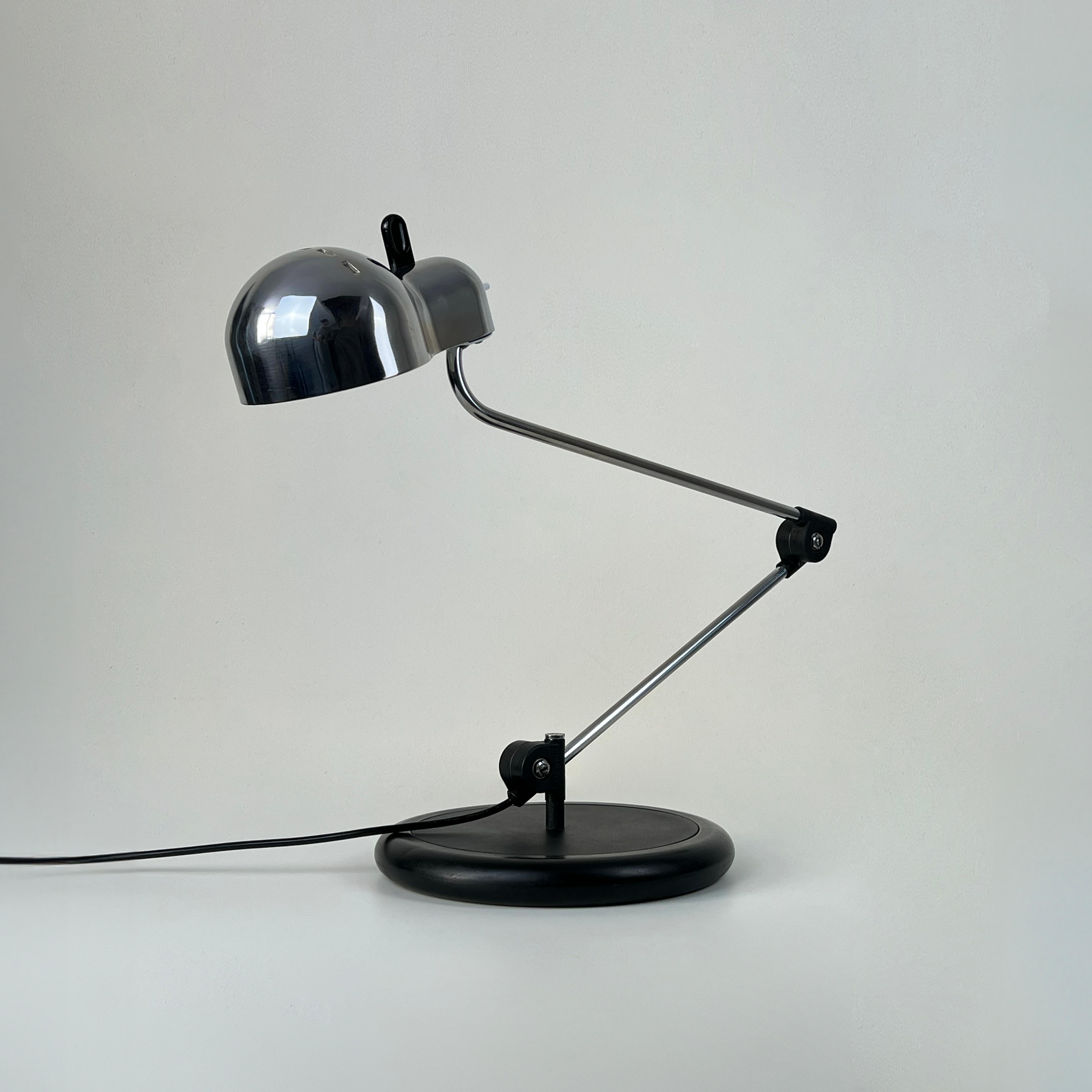 Fin du 20e siècle  Lampe de table Topo, par Joe Colombo pour Stilnovo, Italie, années 1970 (édition d'origine) en vente
