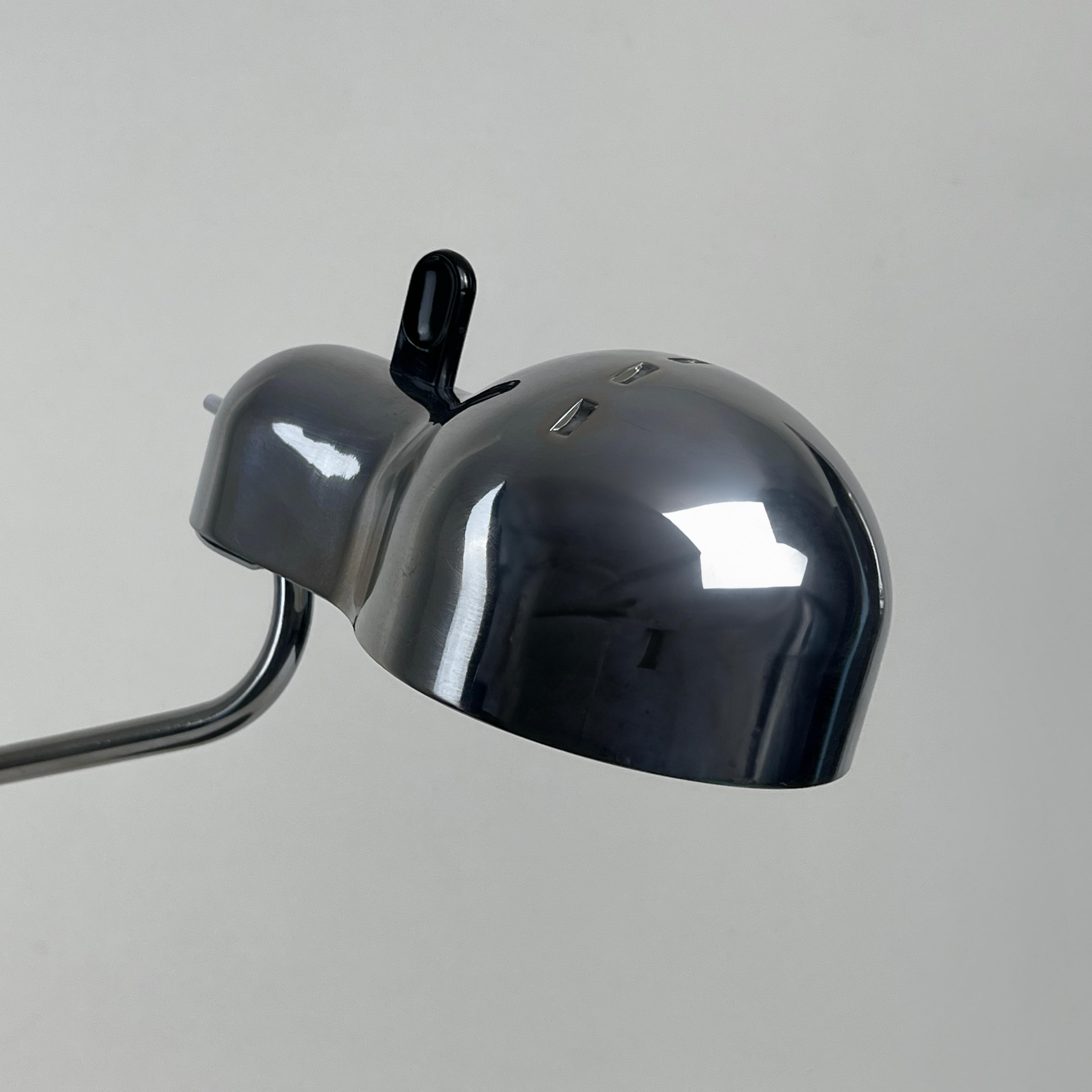 Metal  Topo table lamp, by Joe Colombo for Stilnovo, Italy 1970s (original edition) For Sale