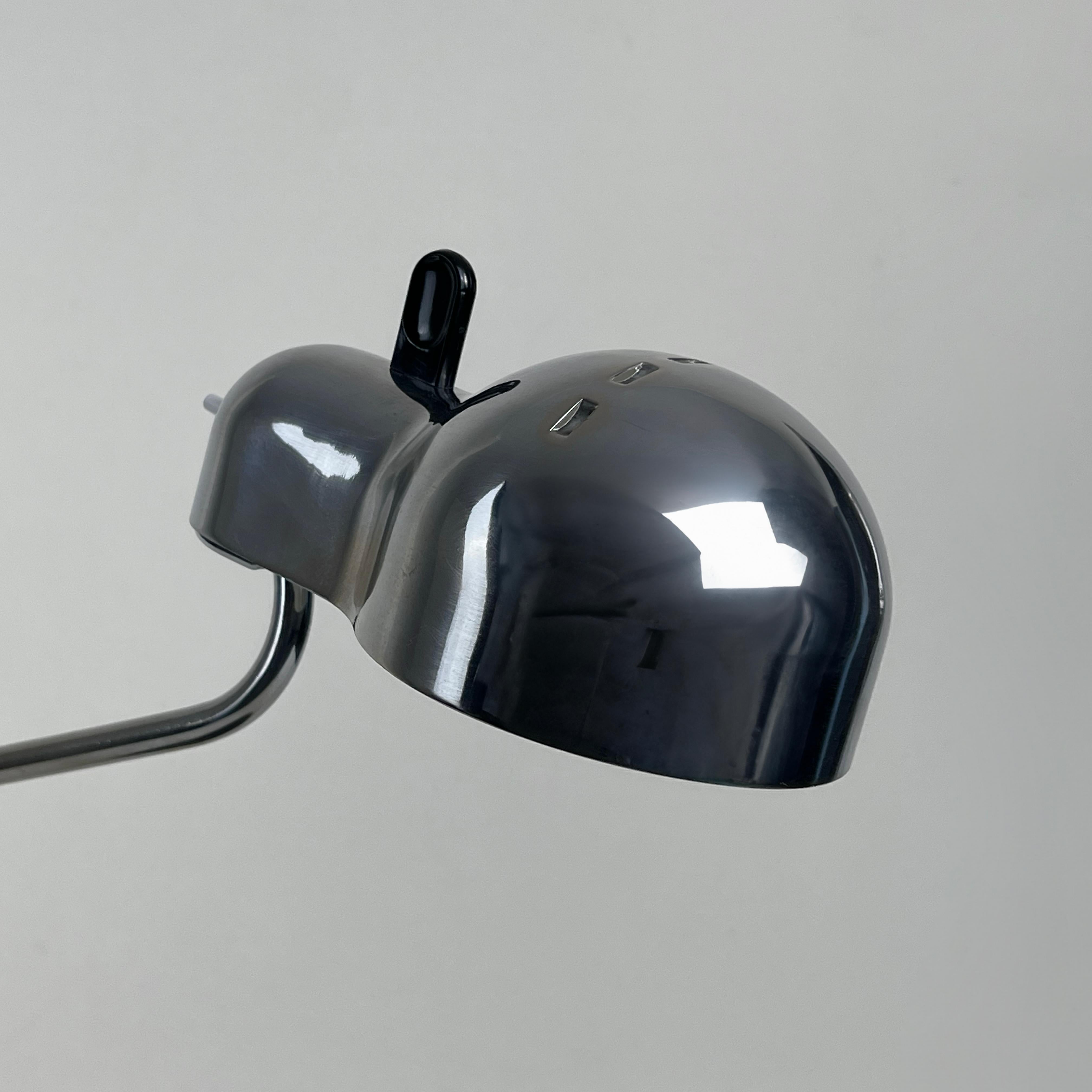 Topo-Tischlampe, von Joe Colombo für Stilnovo, Italien, 1970er Jahre (Originalausgabe) (Metall) im Angebot