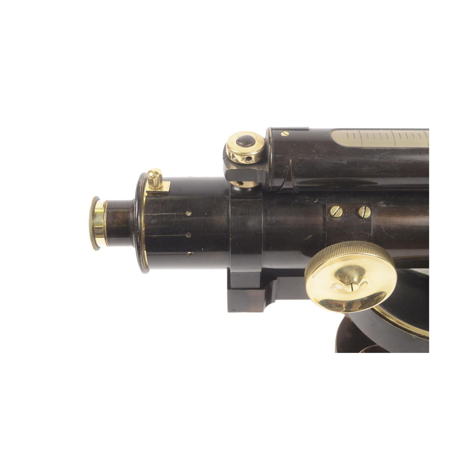 1870 Antique Burnished Brass W F Stanley Level Surveyor Measurement Instrument   For Sale 6