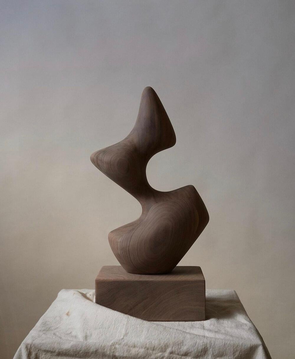 Topography Gen II Sculpture by Chandler McLellan
Limited Edition Of 15 Pieces.
Dimensions: D 12.1 x W 24.1 x H 43.2 cm. 
Materials: Walnut.

Finished with a soft matte water-based lacquer to preserve the natural color of the wood. Sculptures will be