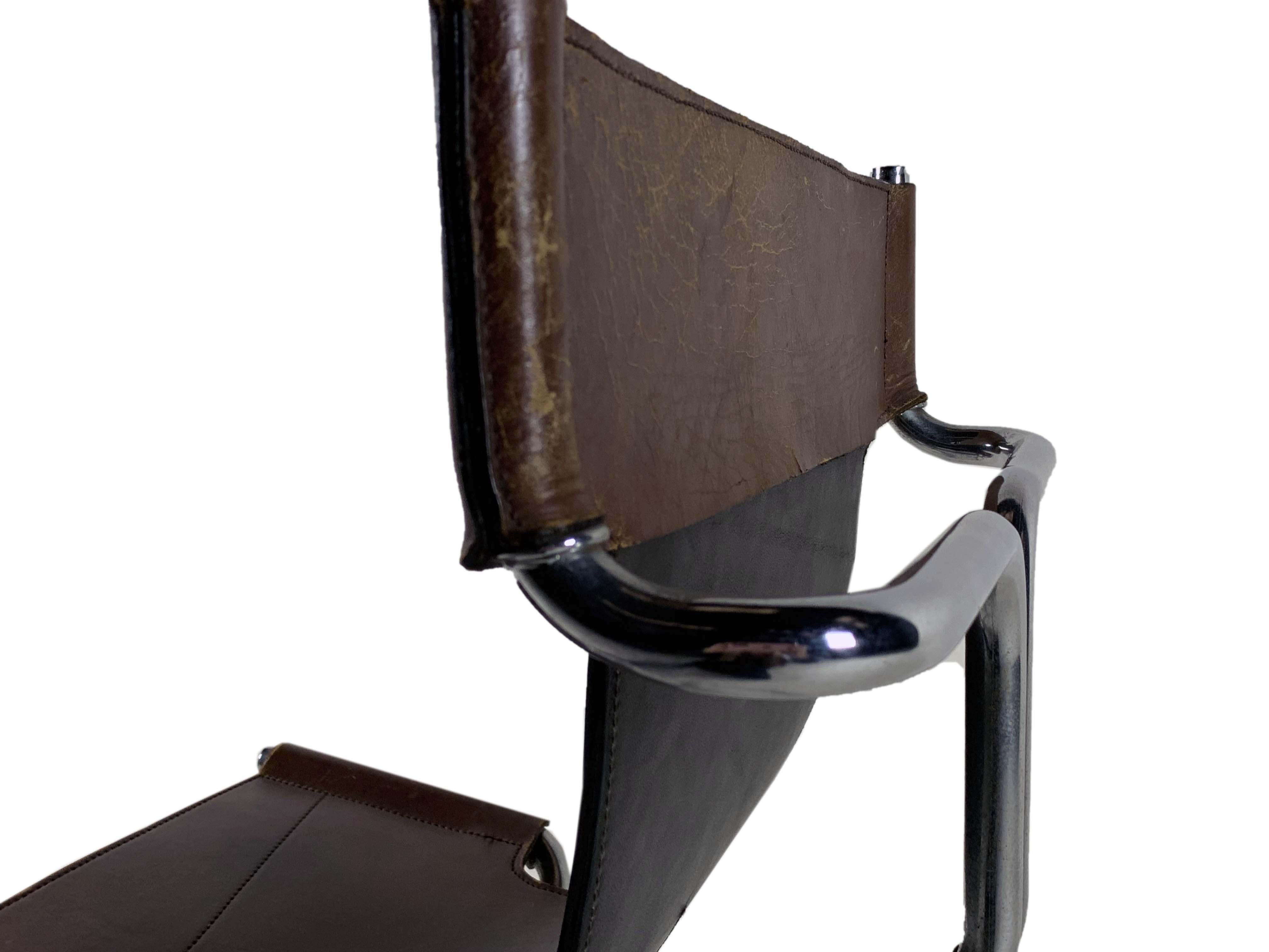 Mid-20th Century Topos Chair by Gruppo Dam for Gruppo Industriale Busnelli, 1969 For Sale