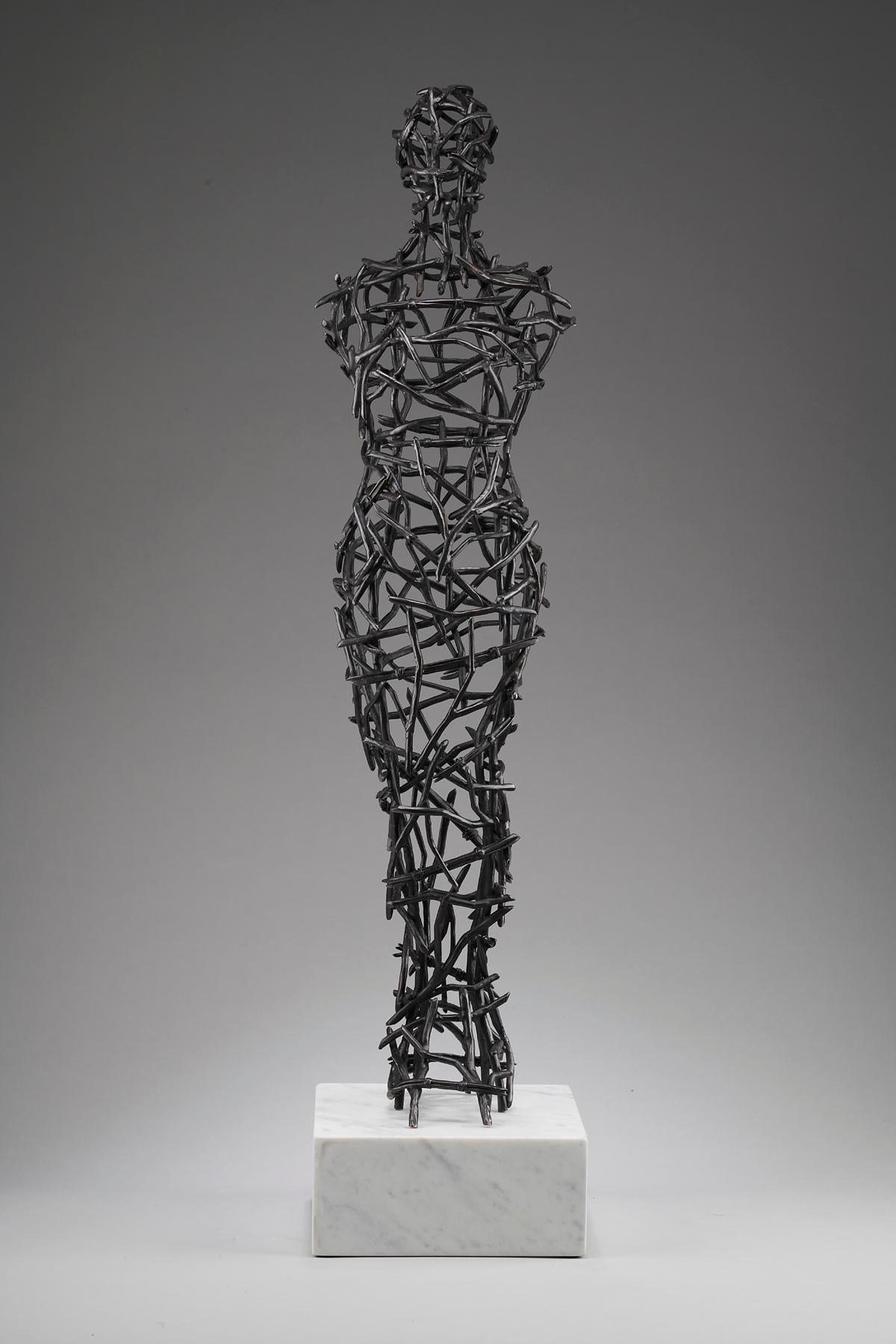 Tor Archer Figurative Sculpture - Wicker Woman