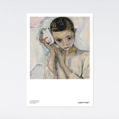 Tora Vega Holmström, Boy with Seashell, 2021 Museum Poster, Moderna Museet
