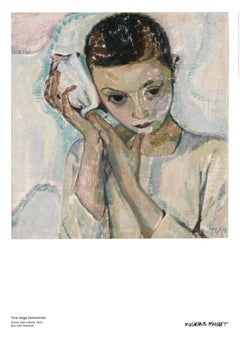 Tora Vega Holmström, Boy with Seashell, 2021 Museum Poster, Moderna Museet
