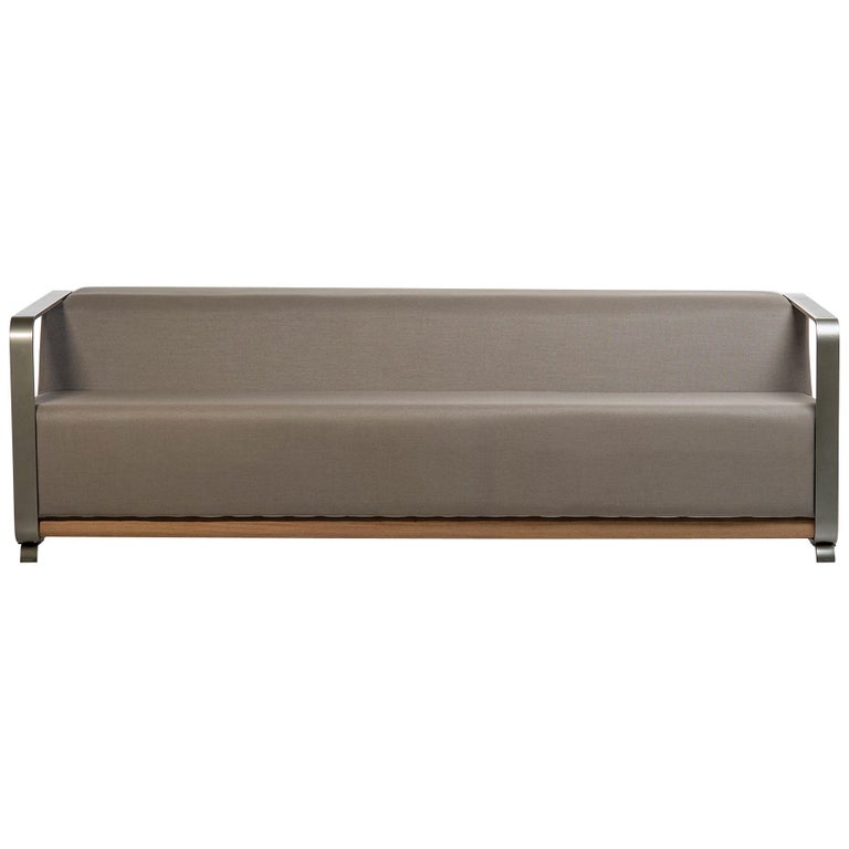 "Toras" Sofa in Hardwood by Arthur Casas, Brazilian Contemporary Design For Sale