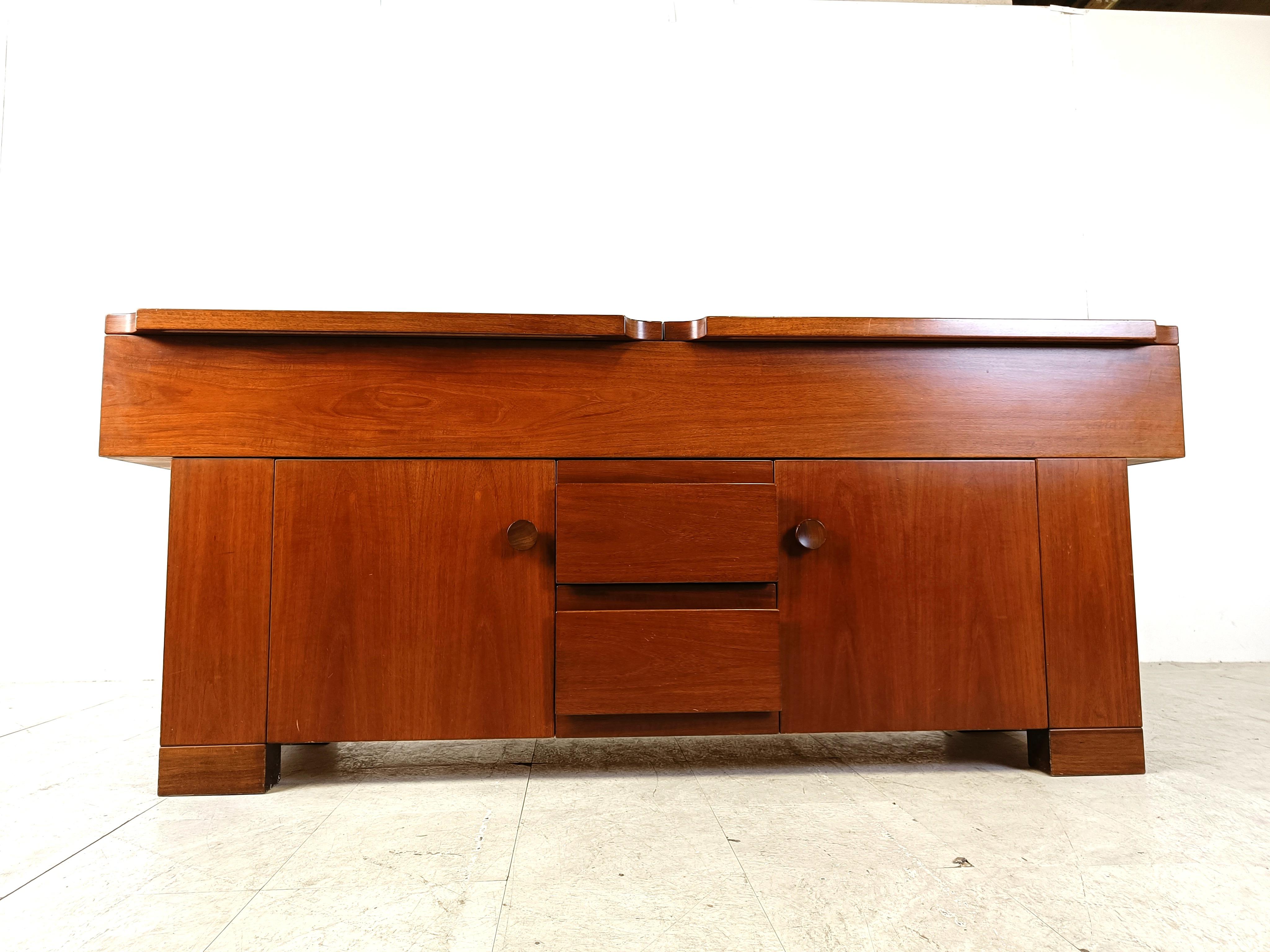 Torbecchia Sideboard by Giovanni Michelucci for Poltronova, 1960s  In Good Condition For Sale In HEVERLEE, BE