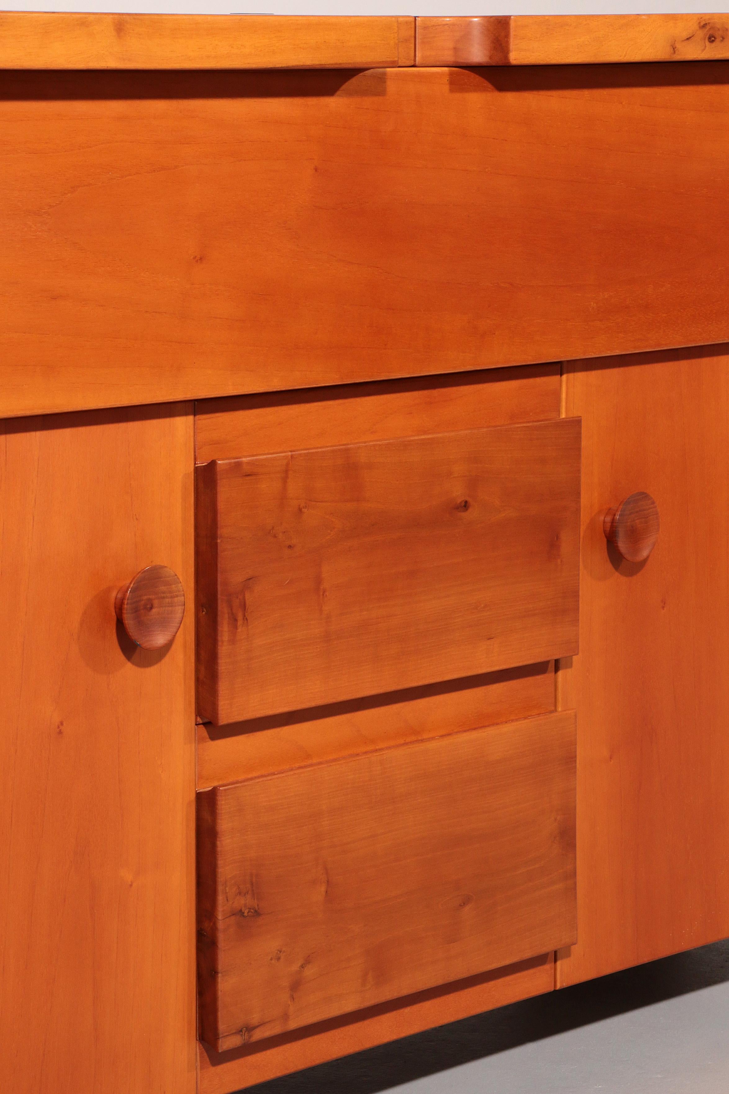 Credenza Torbecchia in noce di Giovanni Michelucci per Poltronova, 1964 in vendita 5