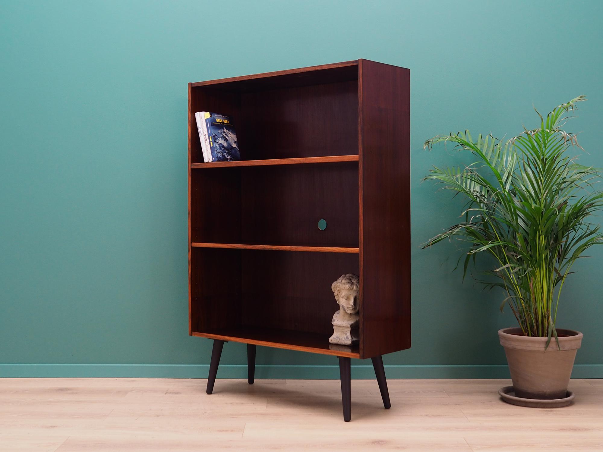 Veneer Torben B. Nielsen Rosewood Bookcase Vintage, 1960s Danish Design
