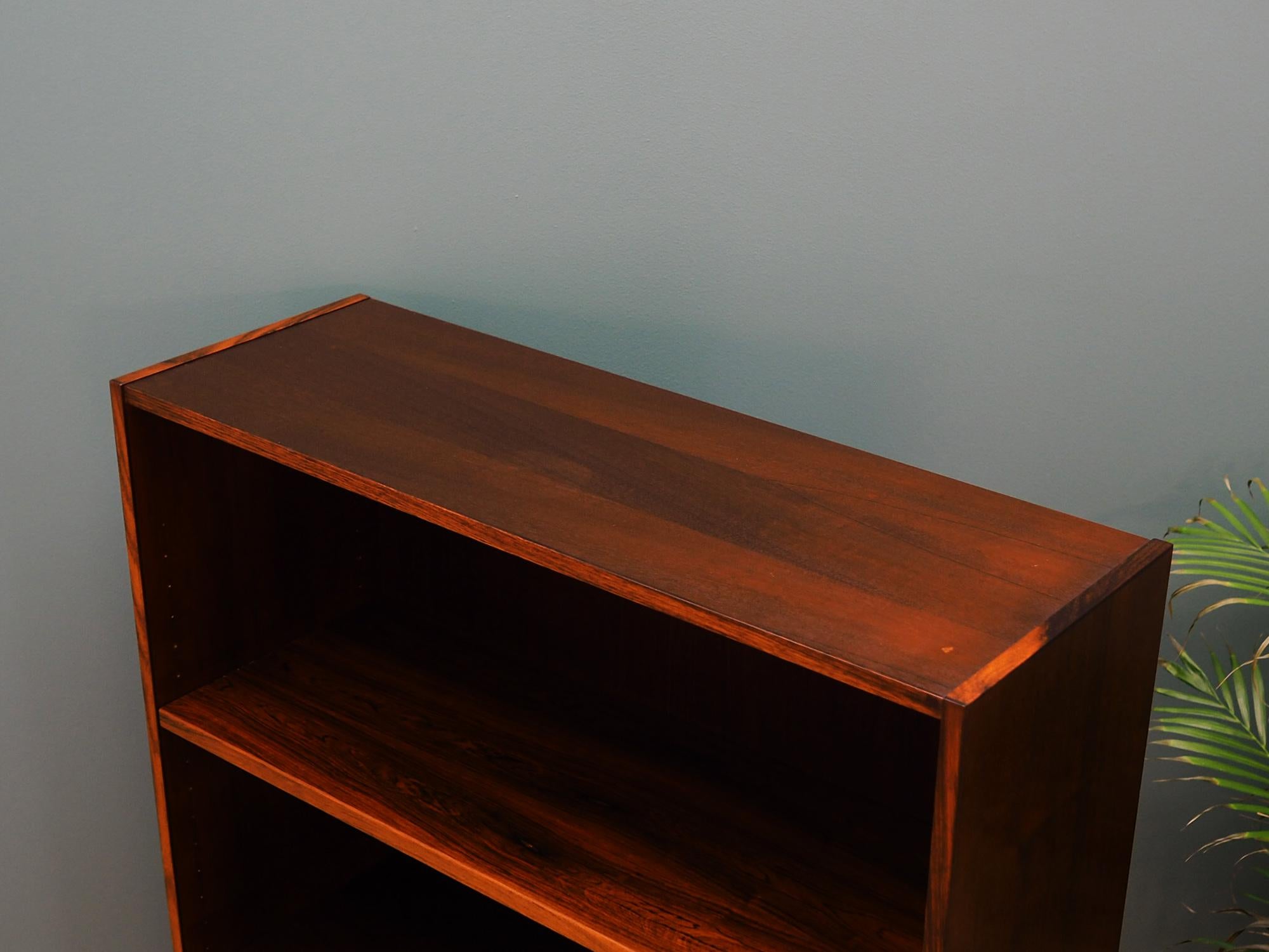 Torben B. Nielsen Rosewood Bookcase Vintage, 1960s Danish Design In Good Condition In Szczecin, Zachodniopomorskie