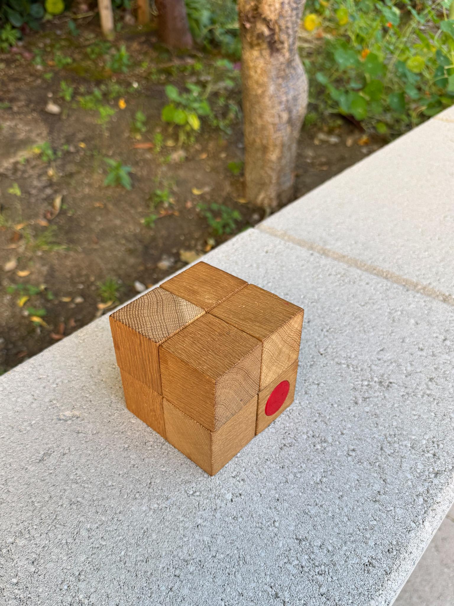 Torben Ørskov & Hans Bolling Puzzle Cube, Denmark, c.1960. 