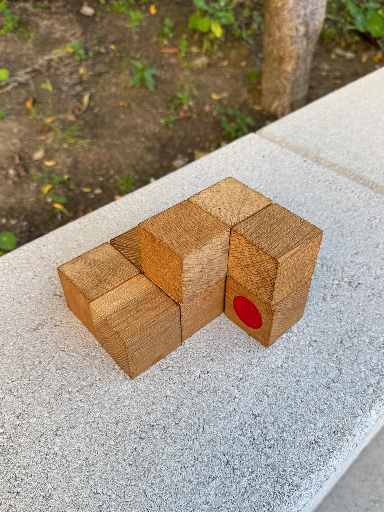 Danish Torben Ørskov & Hans Bolling Puzzle Cube, Denmark, c.1960 For Sale