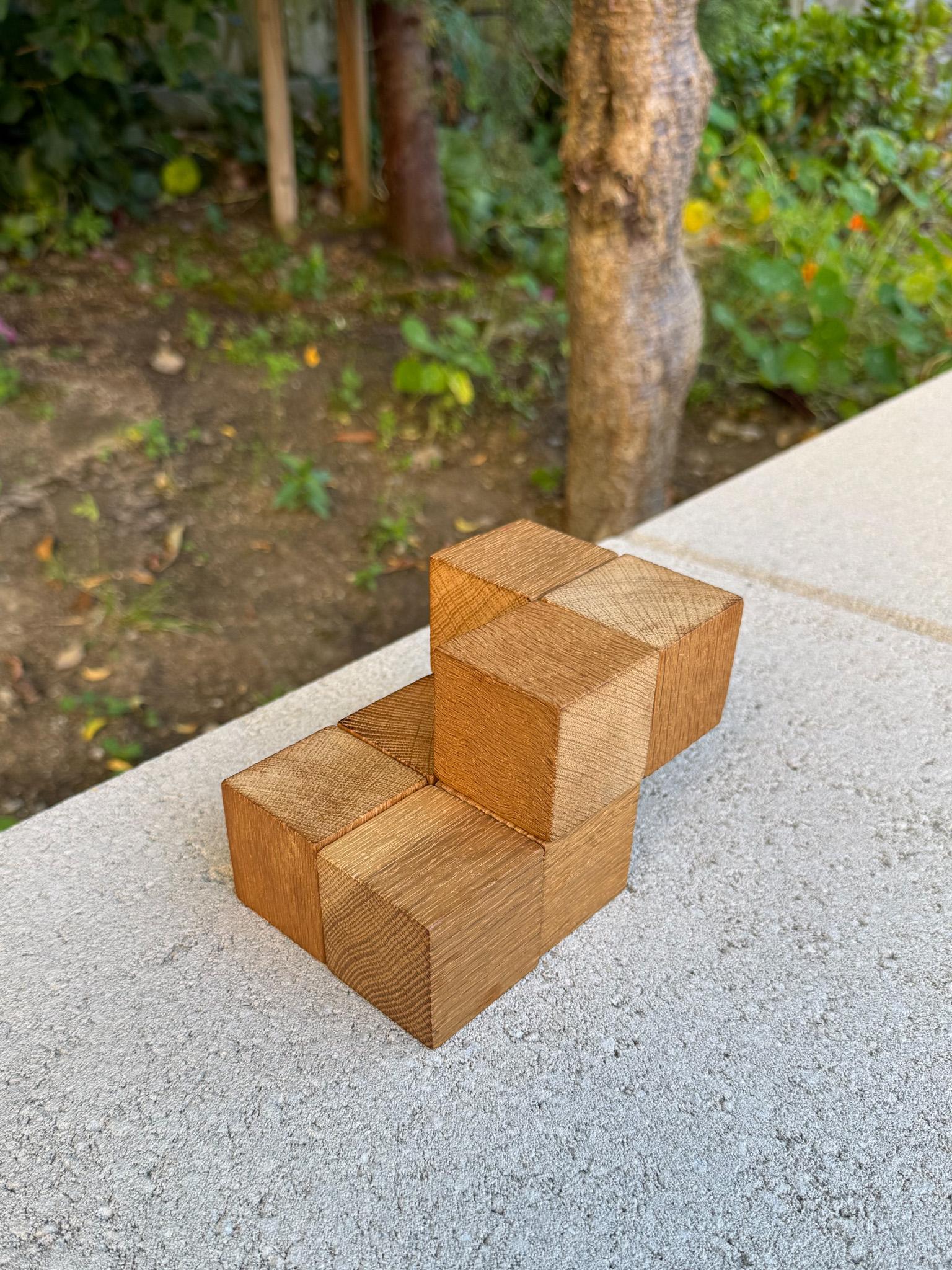 Torben Ørskov & Hans Bolling Puzzle Cube, Denmark, c.1960 In Good Condition For Sale In San Juan Capistrano, CA