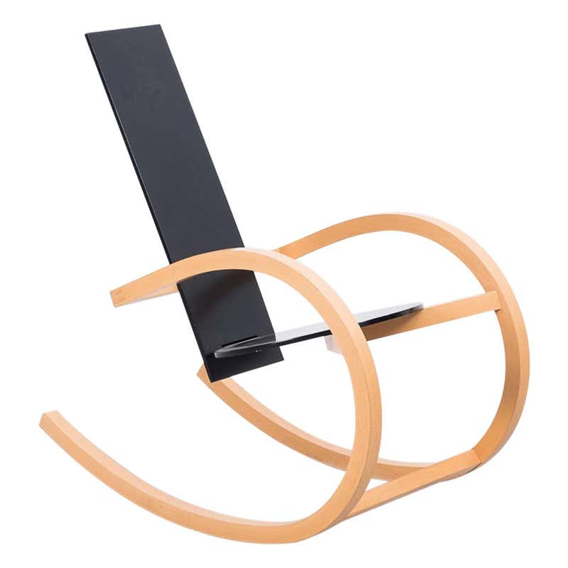 An Antique Hand-Carved Skeleton Rocking Chair at 1stdibs