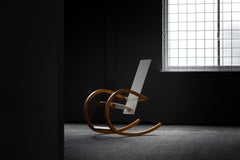 Torben Skov rocking chair Nordik Andels Eksport Denmark 1989