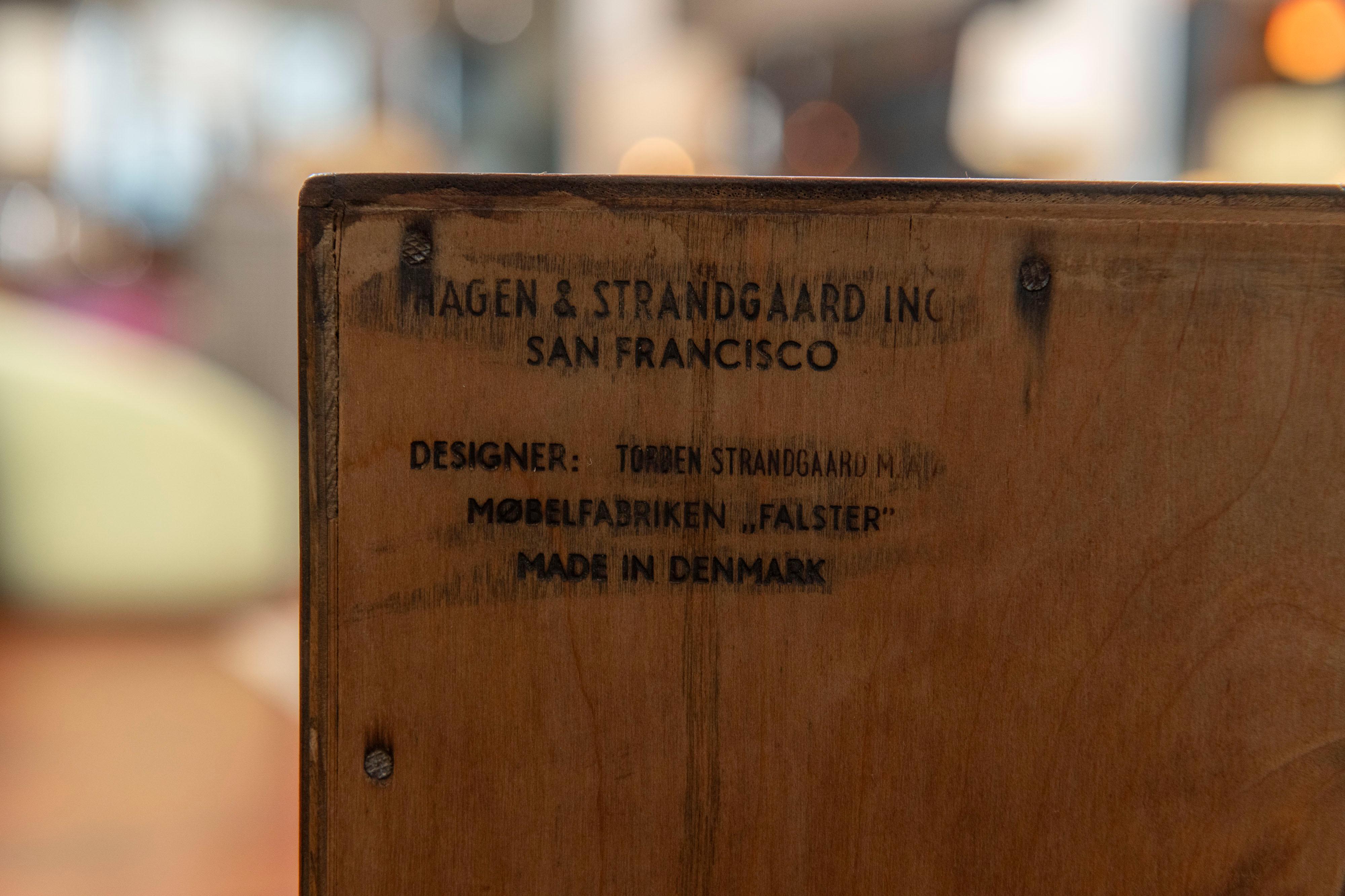 Torben Strandgaard Danish Teak Dresser For Sale 5
