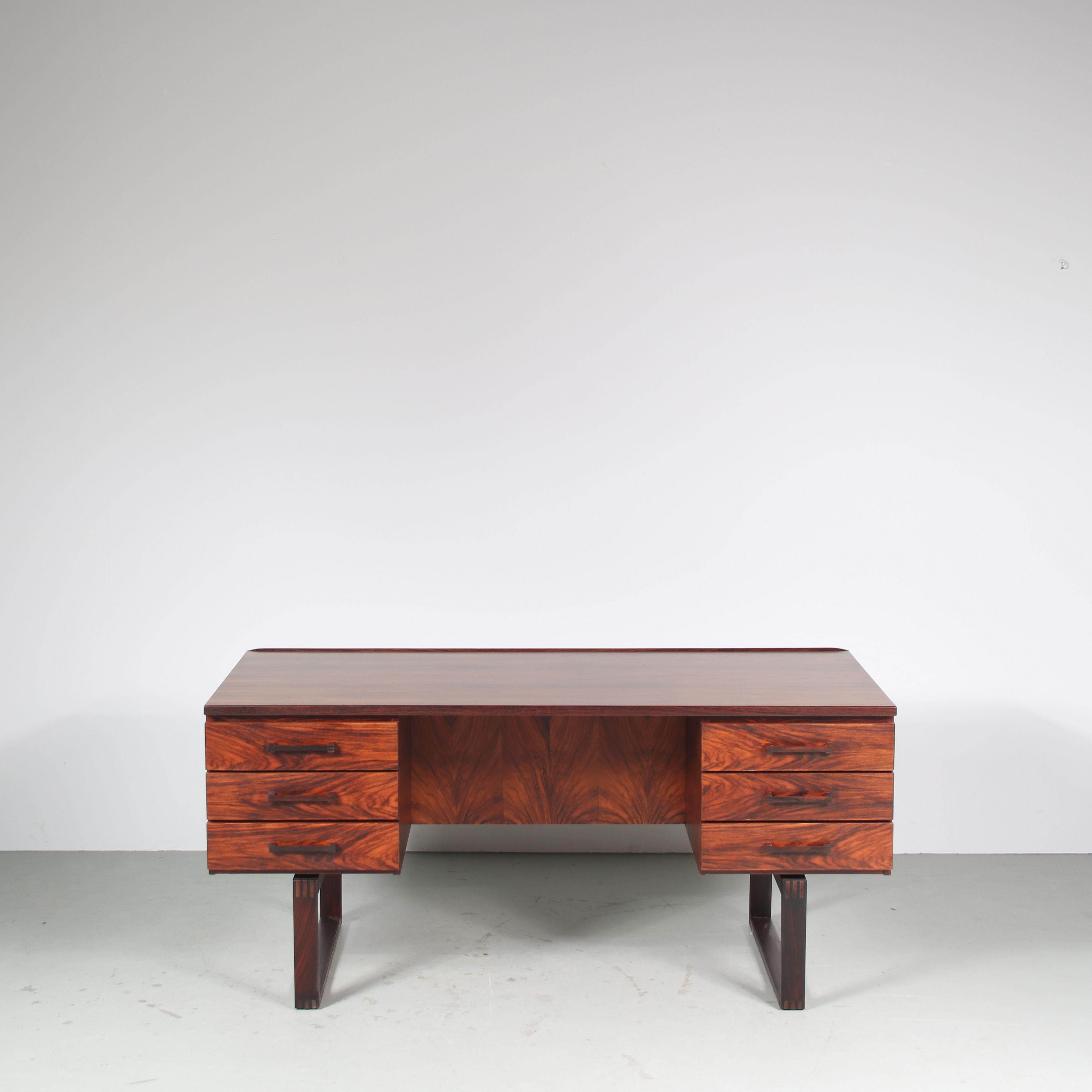 Torben Valeur & Henning Jensen Desk for Munch Mobler, Denmark 1960 8