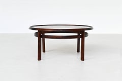 Tavolino da caffè Torbjorn Afdal 'Bellis' in palissandro Bruksbo Norvegia 1960