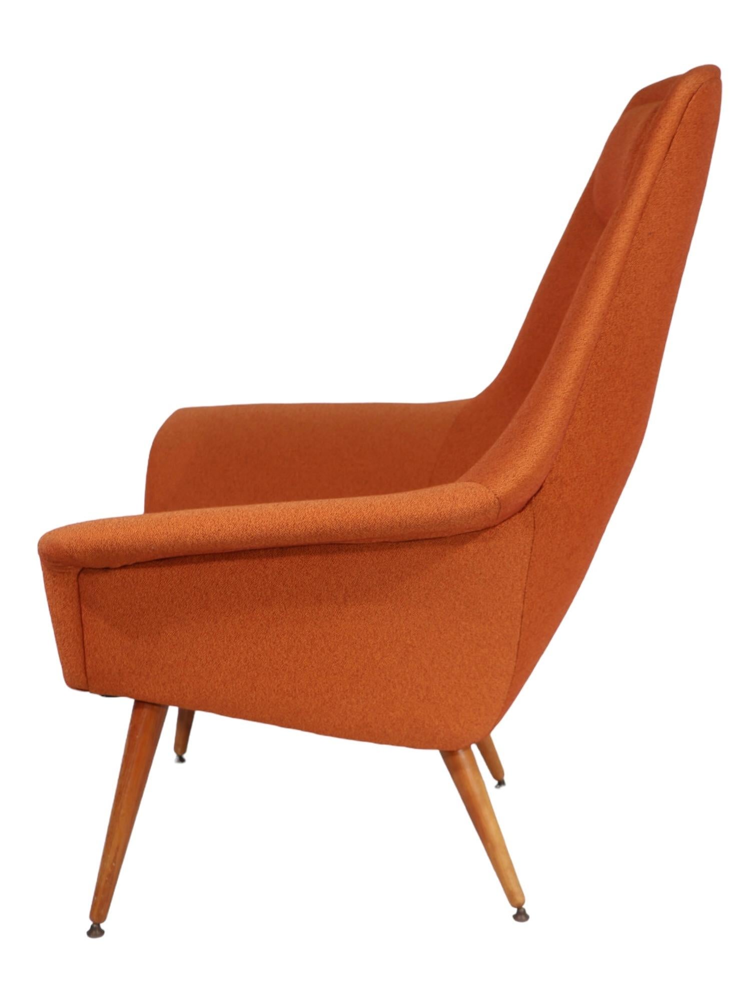  Torbjorn Afdal Bjarne Hansen Butterfly Chair Made in Norway c 1950's For Sale 3