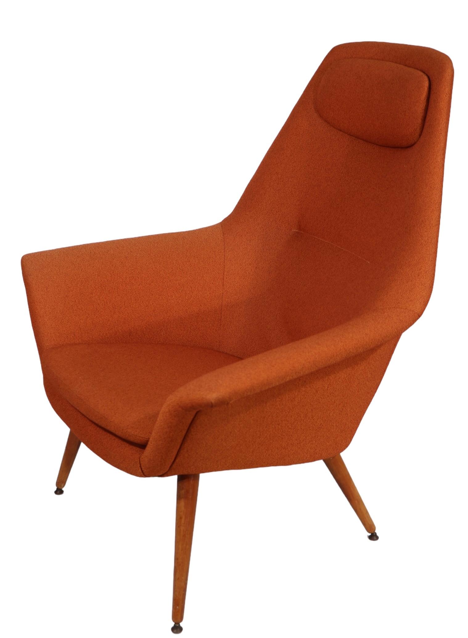  Torbjorn Afdal Bjarne Hansen Butterfly Chair Made in Norway c 1950's For Sale 11