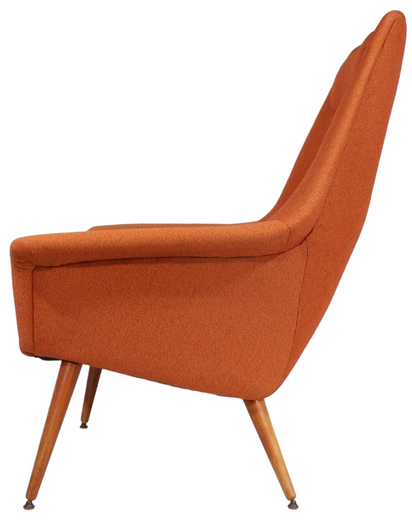  Torbjorn Afdal Bjarne Hansen Butterfly Chair Made in Norway c 1950's For Sale 2