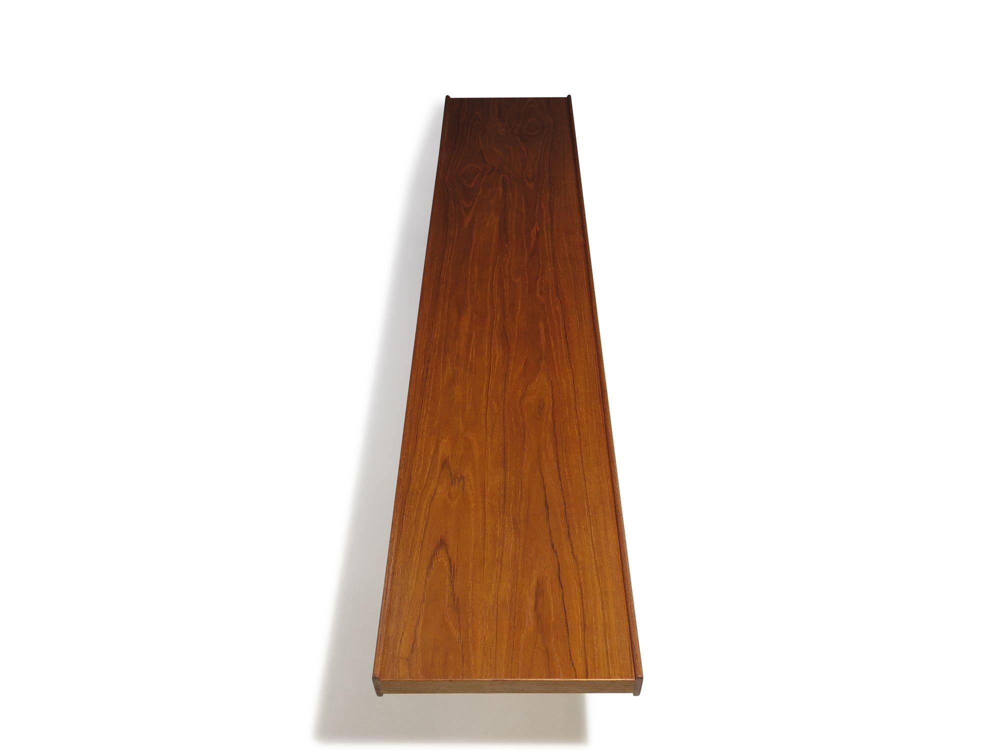 20th Century Torbjorn Afdal Bruksbo Mid-century Teak Bench For Sale