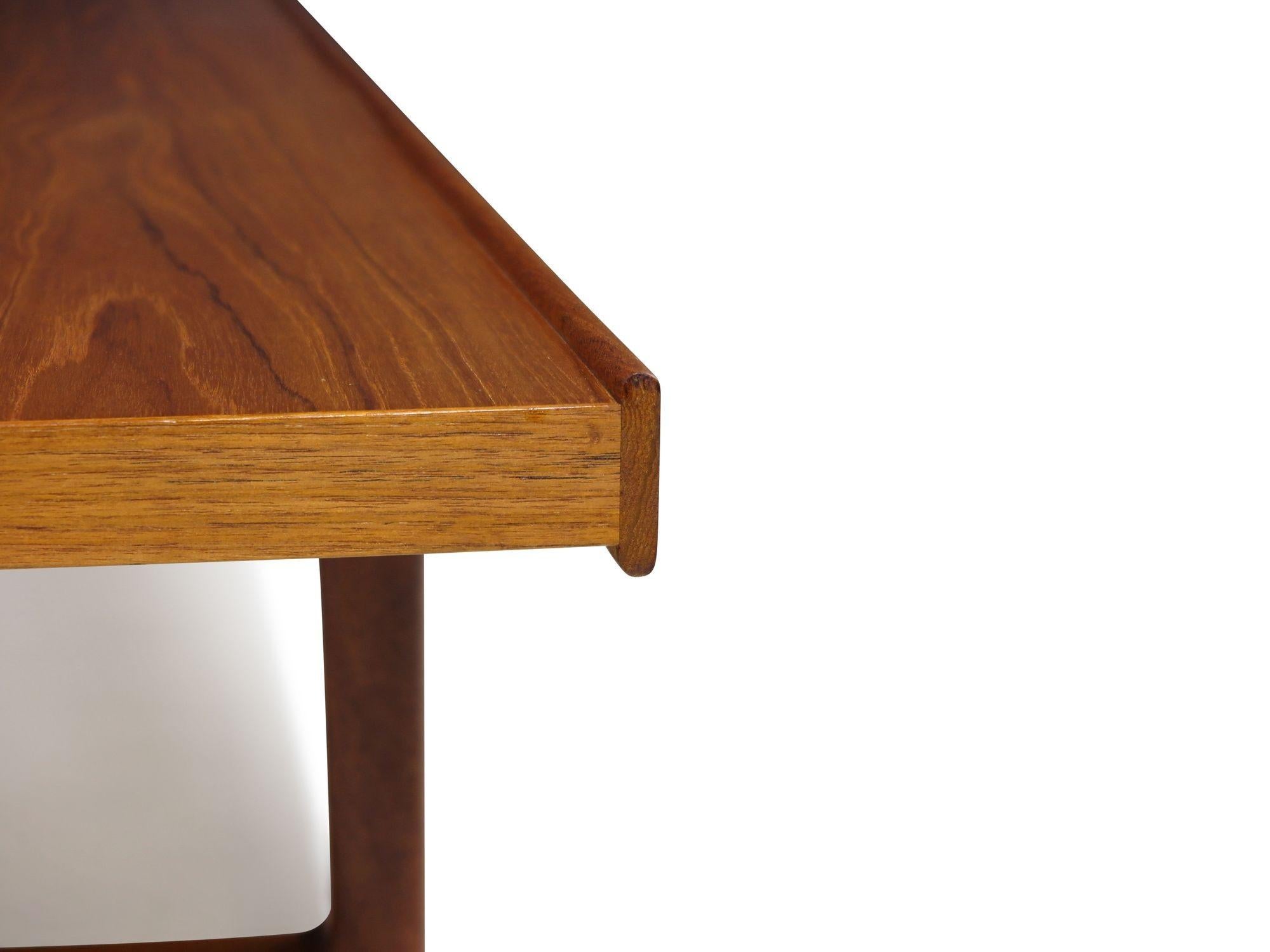 Torbjorn Afdal Bruksbo Mid-century Teak Bench For Sale 1