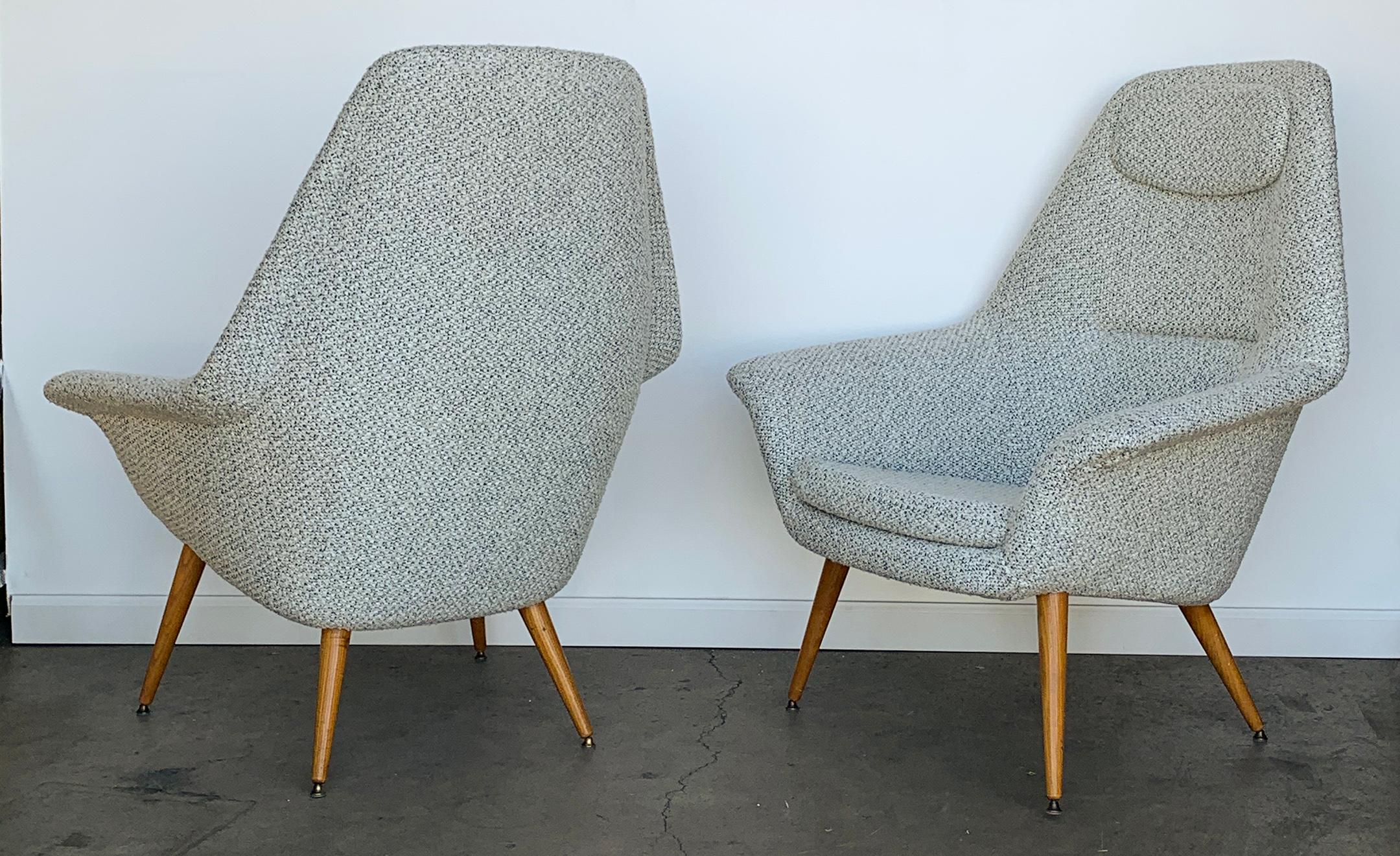 Mid-Century Modern Torbjorn Afdal Butterfly Chairs, 1950s