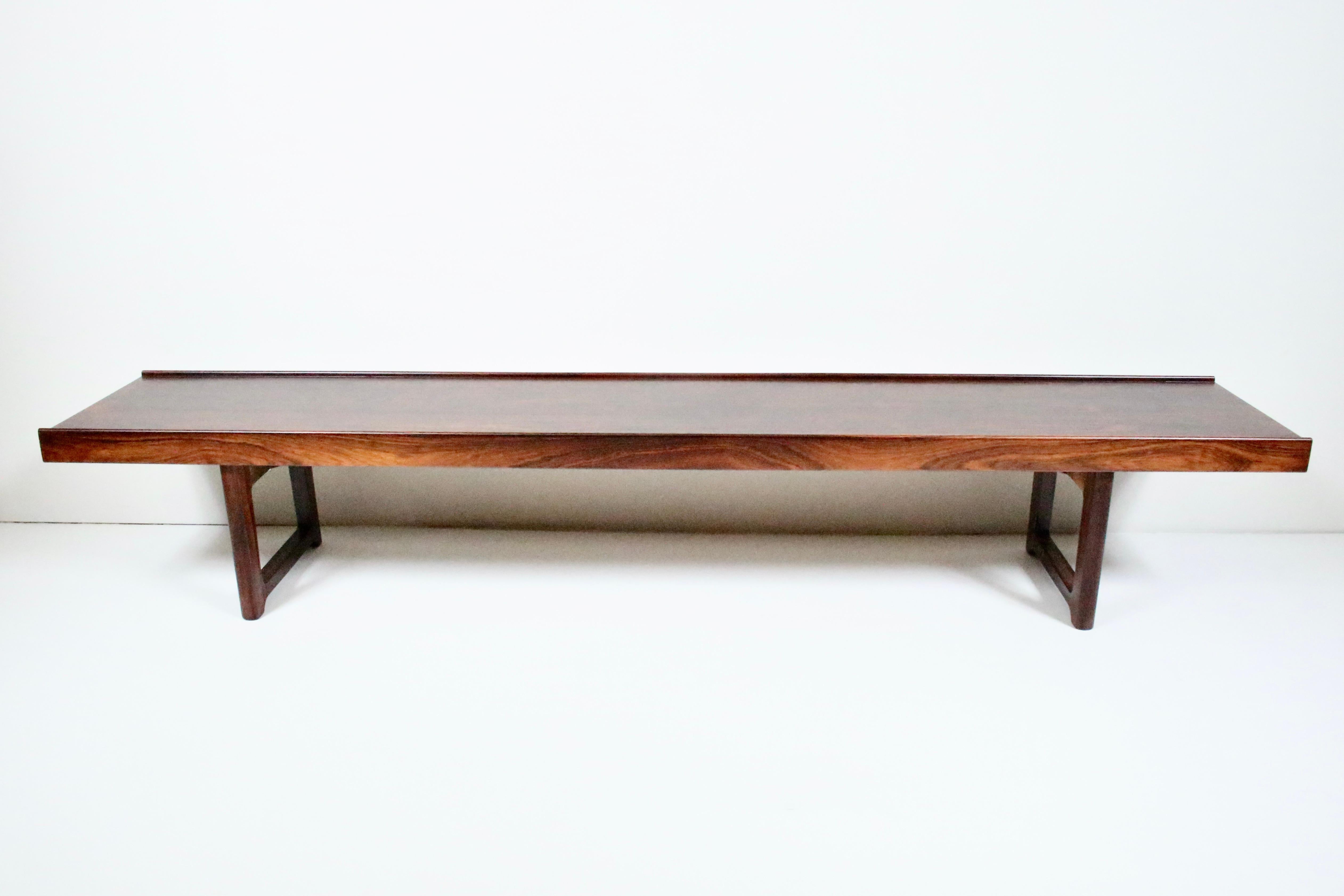 Scandinavian Modern Torbjorn Afdal for Bruksbo Norway Rosewood 