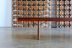 Torbjorn Afdal for Bruksbo Rosewood "Korbo" Bench