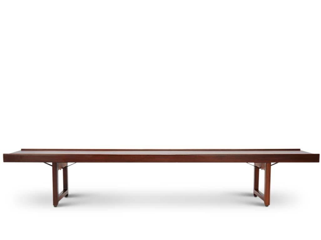 Mid-Century Modern Torbjörn Afdal: Krobo Low Table/Bench