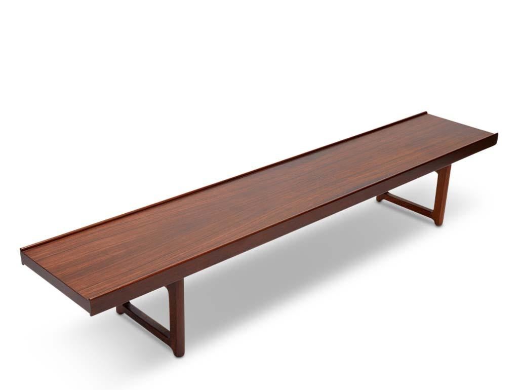 Torbjörn Afdal: Krobo Low Table/Bench In Good Condition In Los Angeles, CA