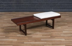 Torbjorn Afdal "Krobo" Rsoewood Bench / Coffee Table for Bruksbo