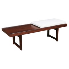 Torbjorn Afdal "Krobo" Rsoewood Bench / Coffee Table for Bruksbo