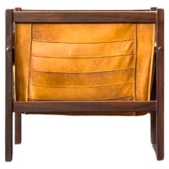 Torbjorn Afdal Leather Newspaper Rack