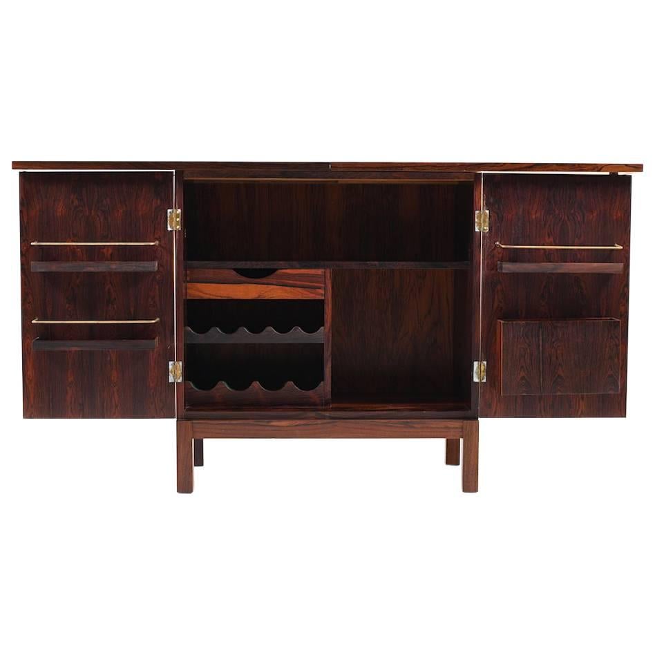 Torbjørn Afdal Bar Cabinet "Times" by Mellemstrands Møbelfabrik, 1960s For Sale