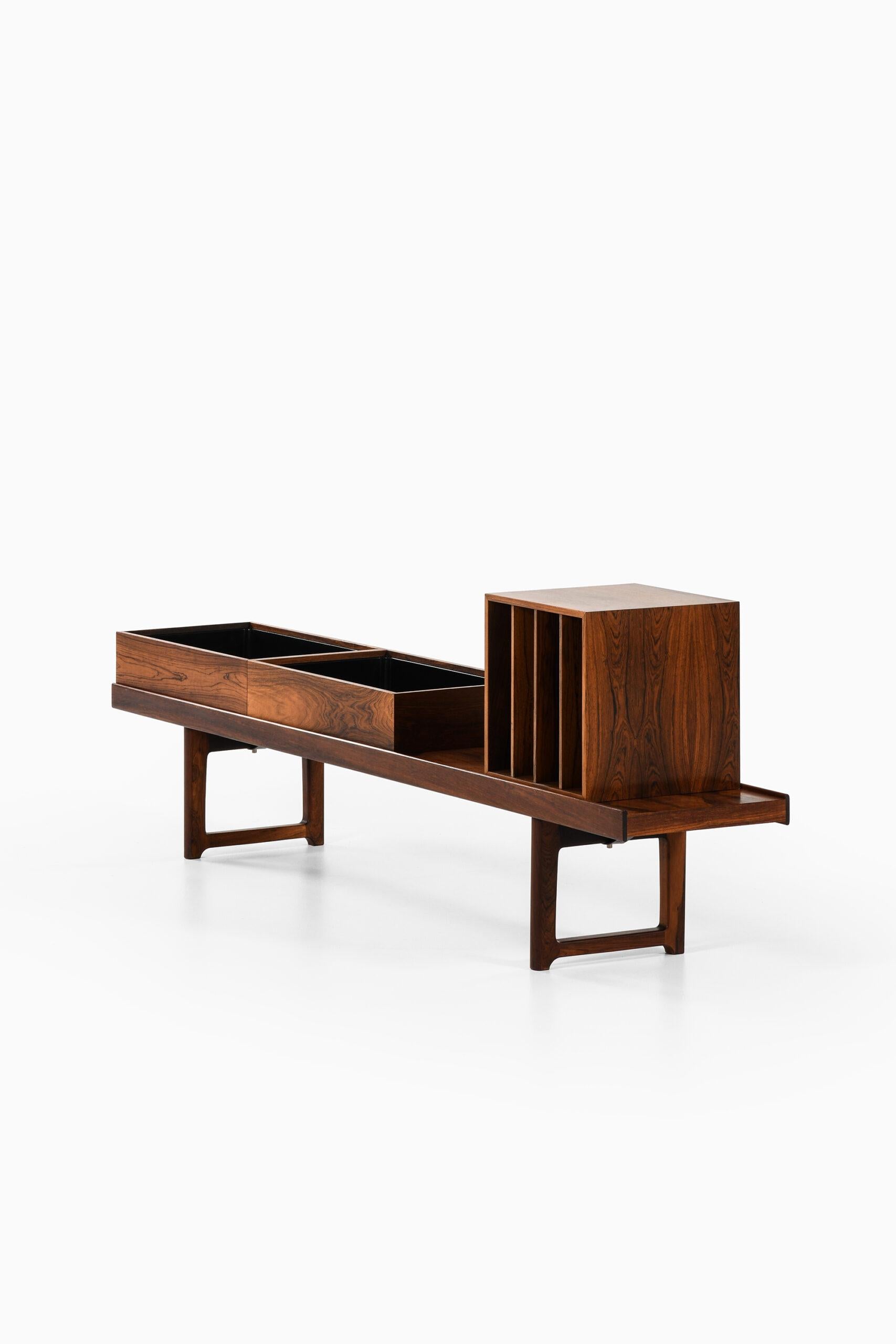 Mid-20th Century Torbjørn Afdal Bench / Side Table Model Krobo by Mellemstrands Møbelfabrik For Sale