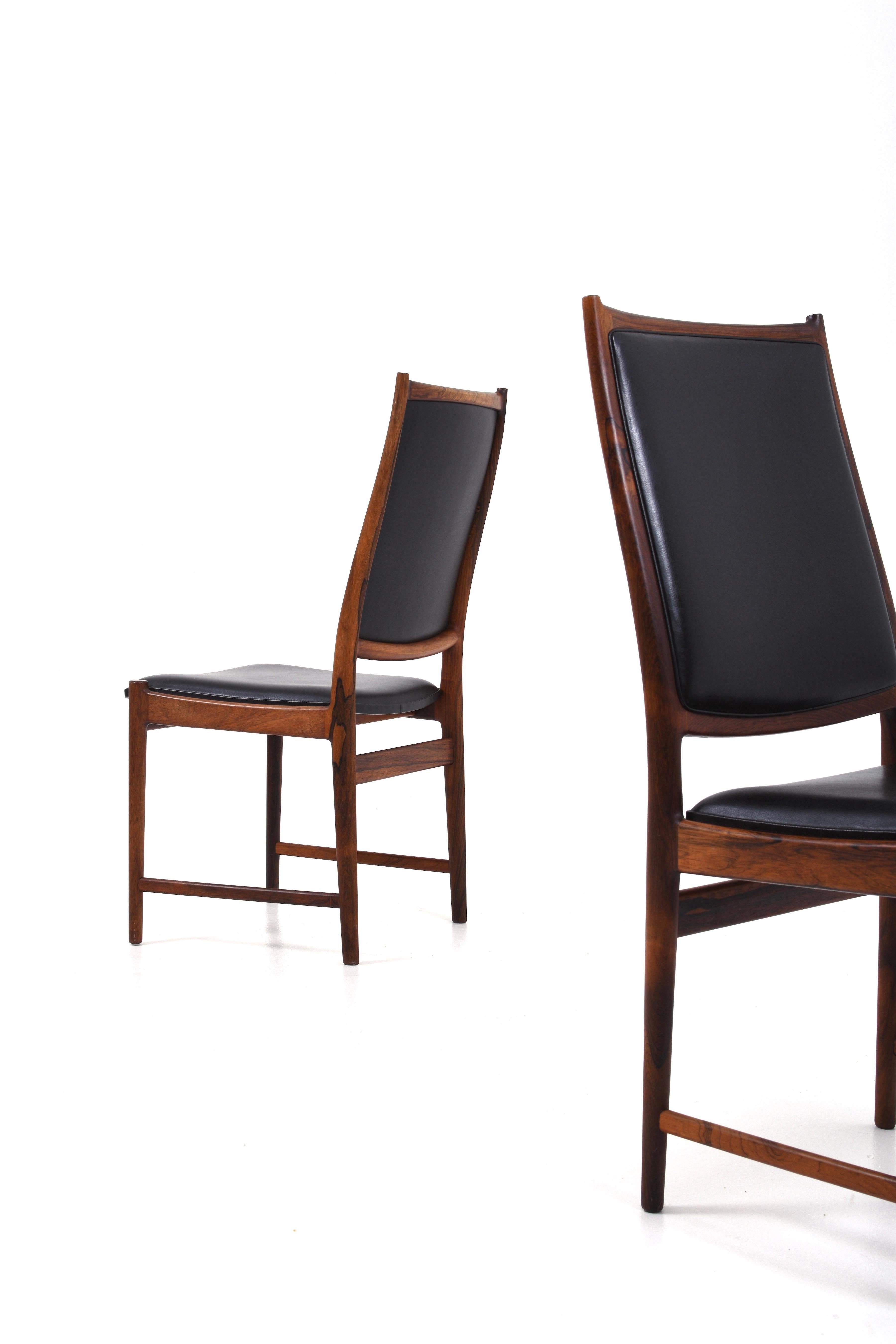 Mid-20th Century Torbjørn Afdal Dining Chairs Darby Produced by Nesjestranda Møbelfabrik For Sale