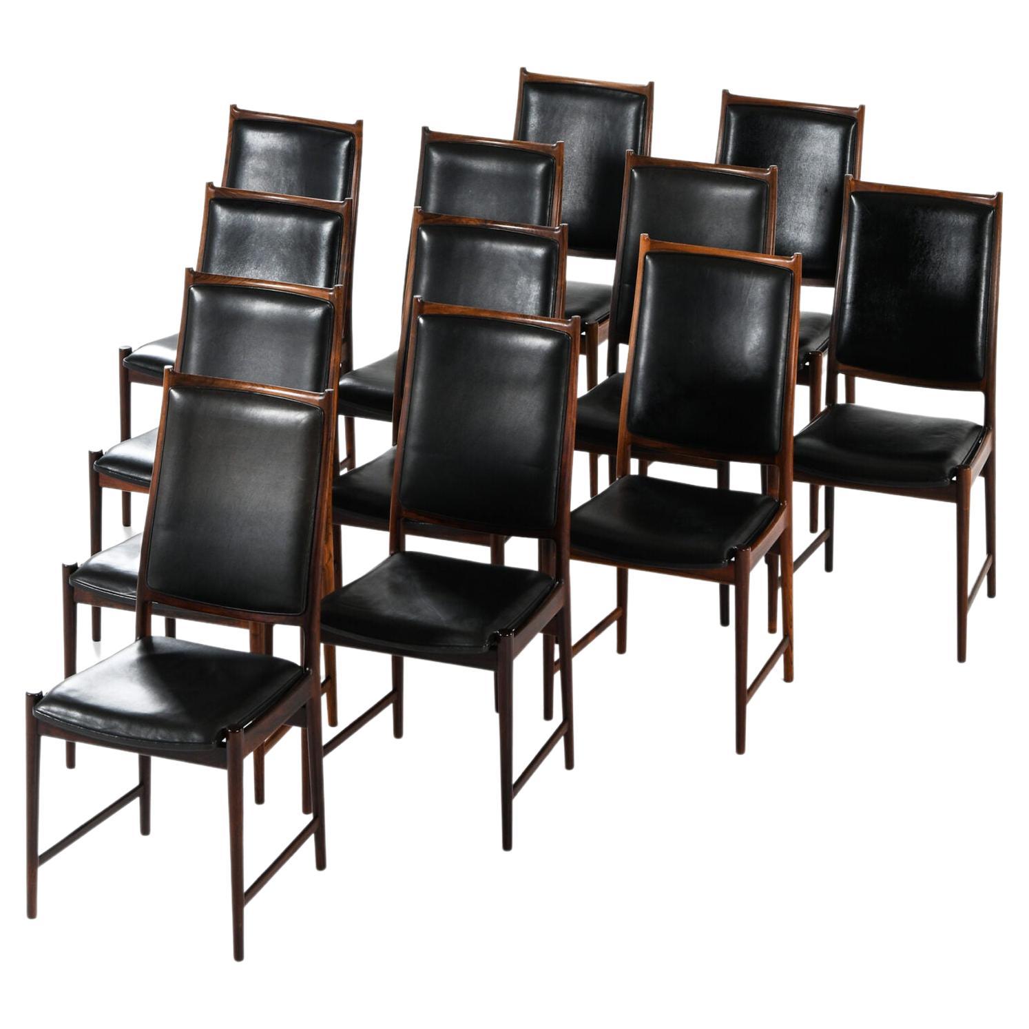 Chaises de salle à manger Torbjørn Afdal Modèle Darby Produit par Nesjestranda Møbelfabrik en vente