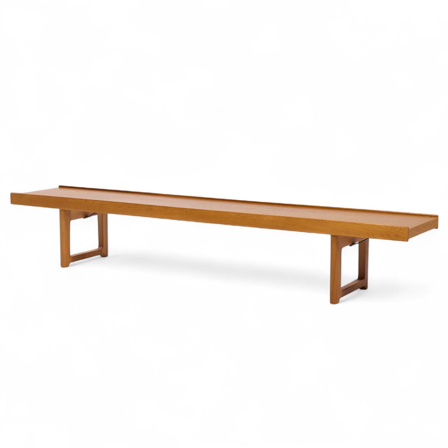 Torbjørn Afdal für Bruksbo Mid Century Danish Teak Krobo Bank (Moderne der Mitte des Jahrhunderts) im Angebot