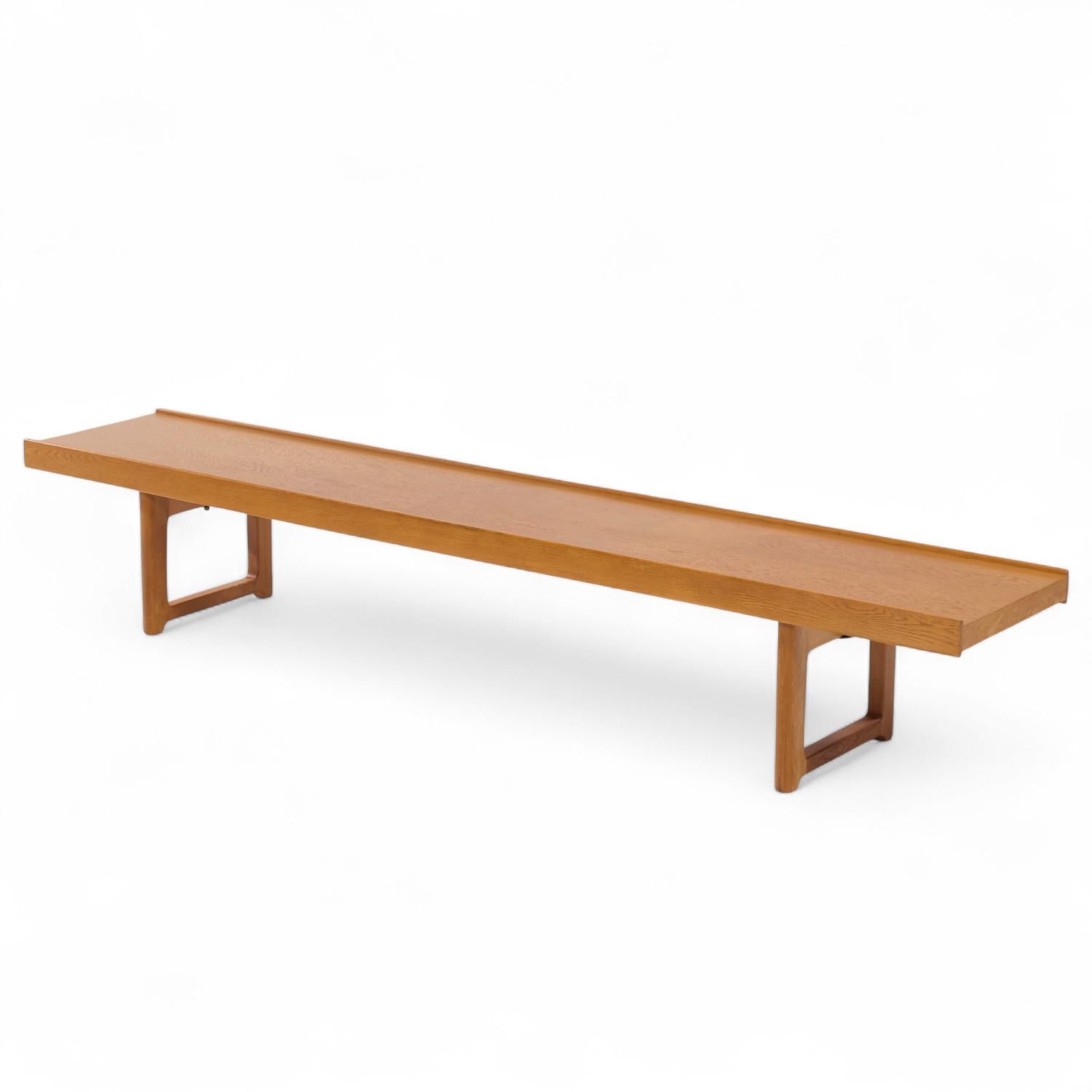 Torbjørn Afdal für Bruksbo Mid Century Danish Teak Krobo Bank im Angebot 1